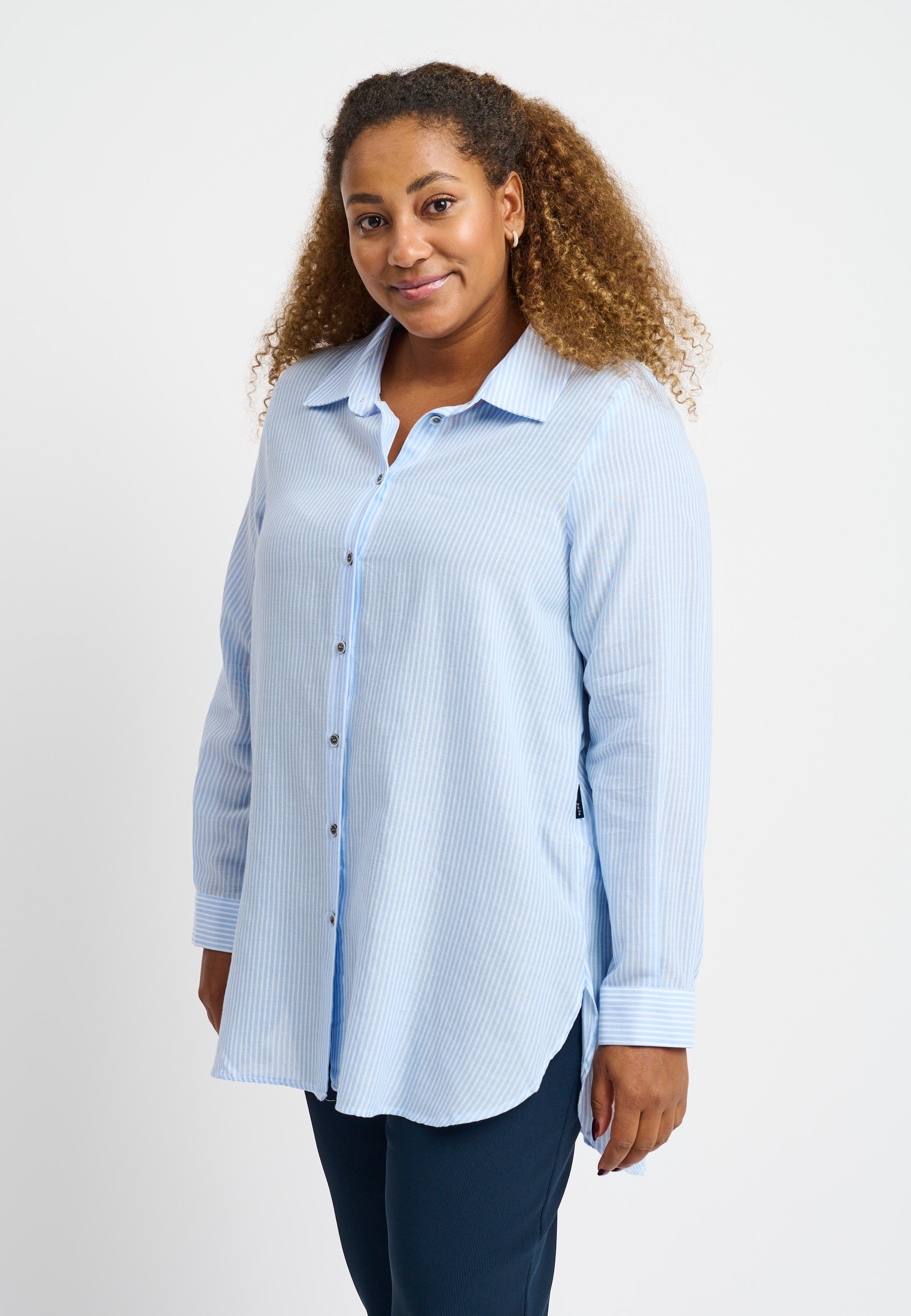 Pont Neuf PNLalorian Skjortebluser 007 Light Blue