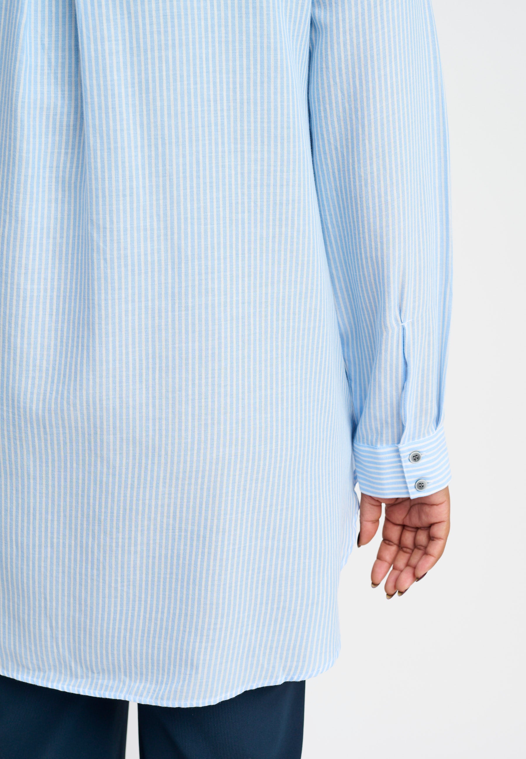 Pont Neuf PNLalorian Skjortebluser 007 Light Blue