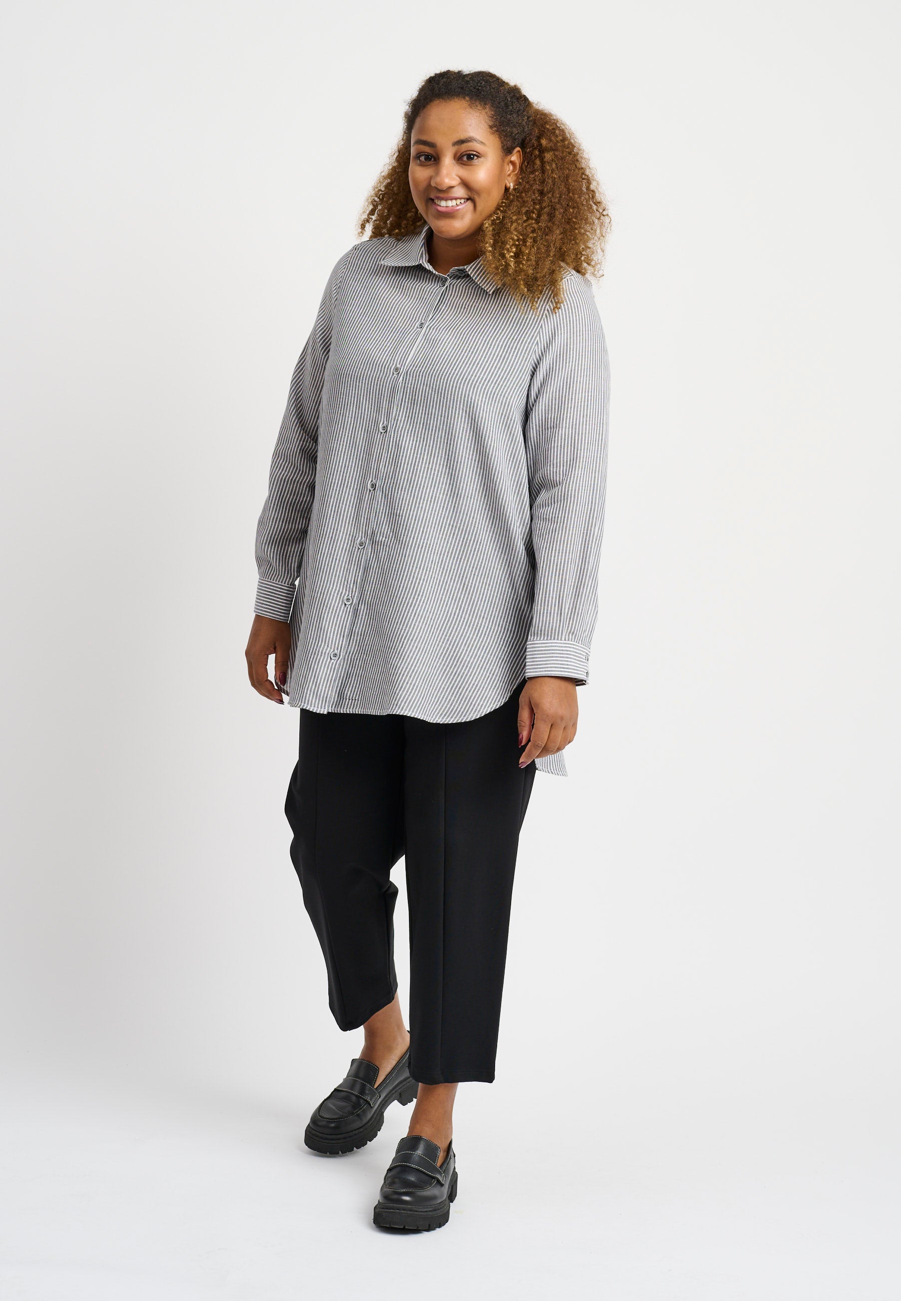 Pont Neuf PNLalorian Skjortebluser 009 Navy blue