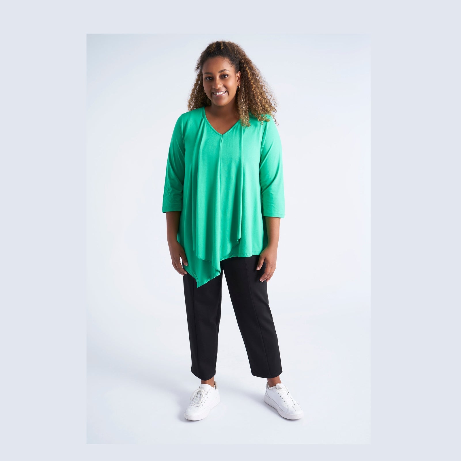 Pont Neuf PNLara Bluser 043 Simply Green