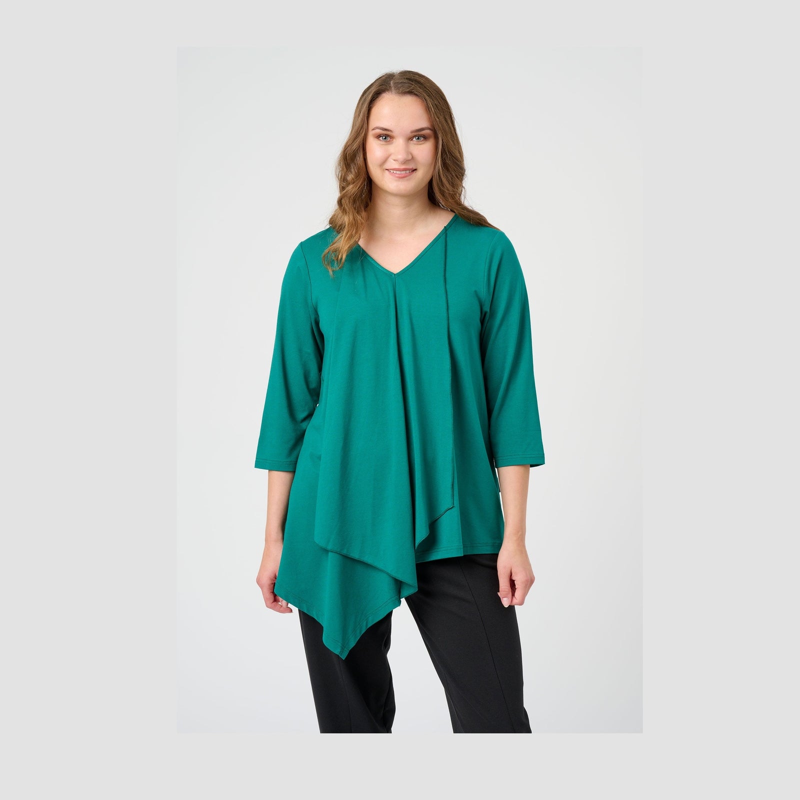 Pont Neuf PNLara Bluser 572 Dark Petrol