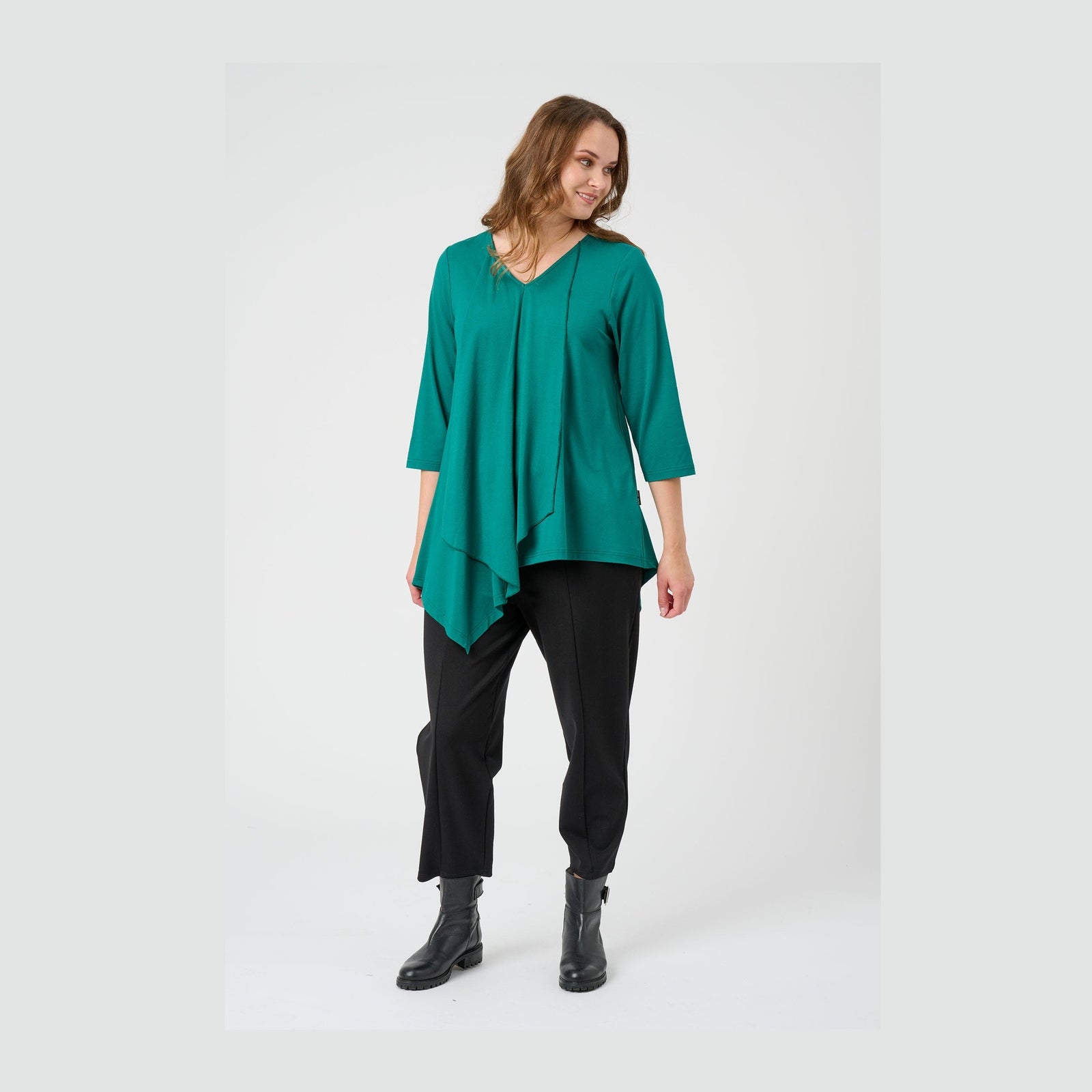 Pont Neuf PNLara Bluser 572 Dark Petrol