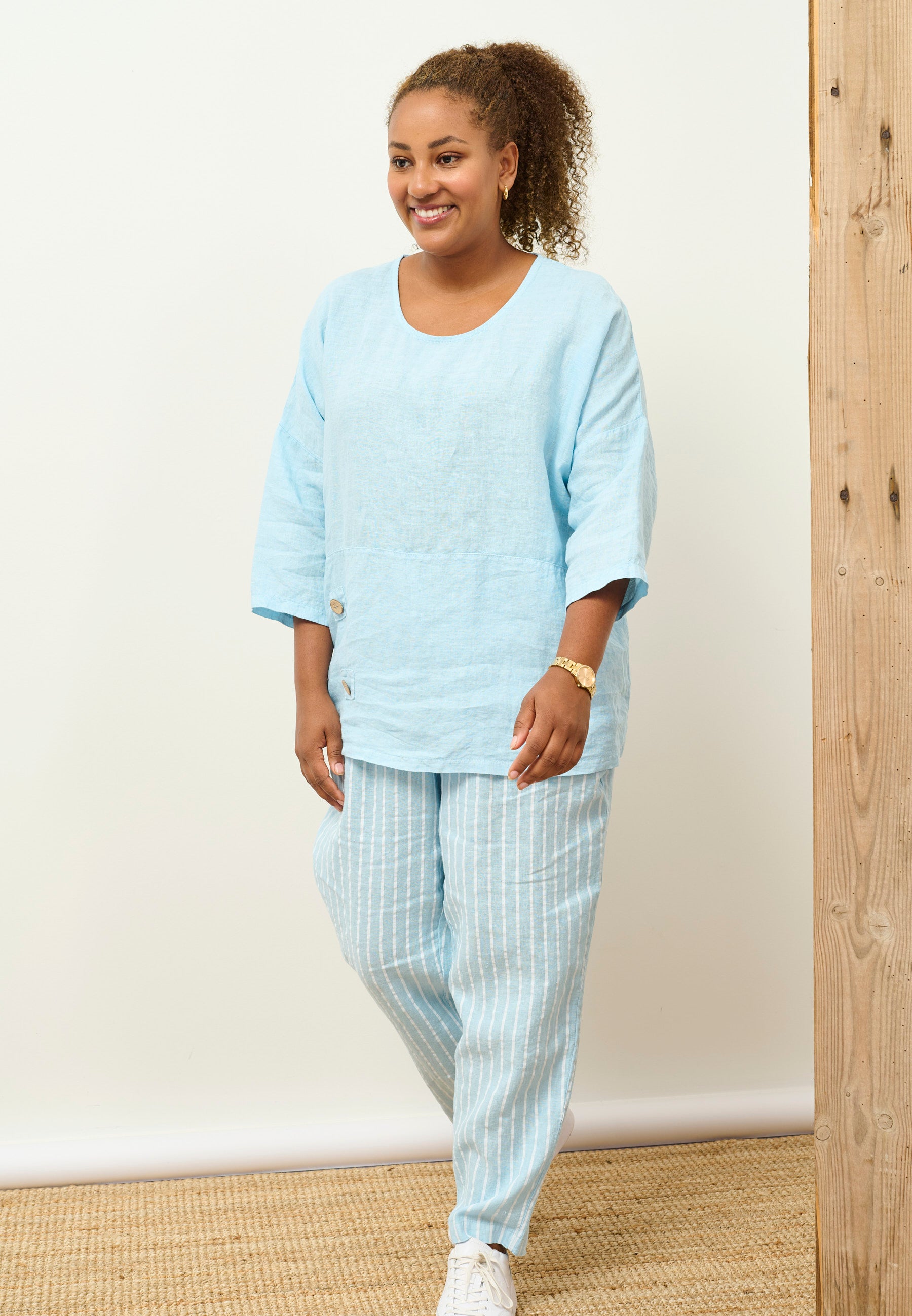 Pont Neuf PNLauren Bluser 7914 Light blue
