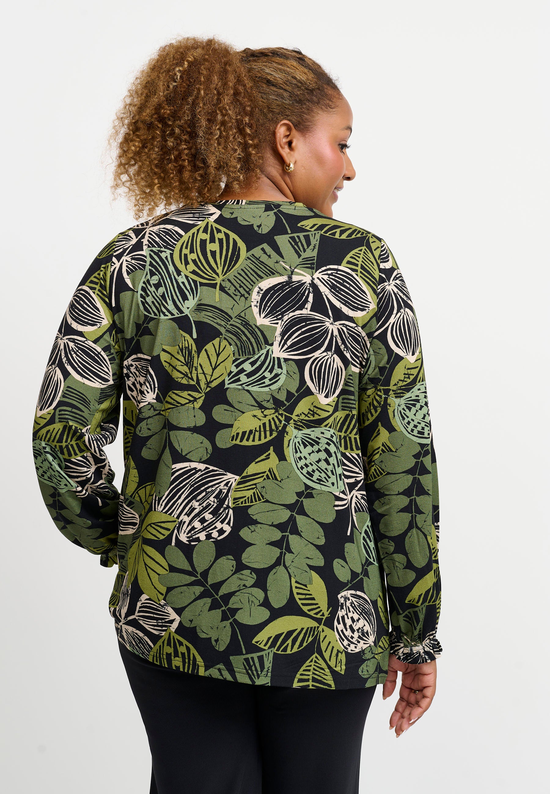 Pont Neuf PNLeva Bluser 3620 Forest Green