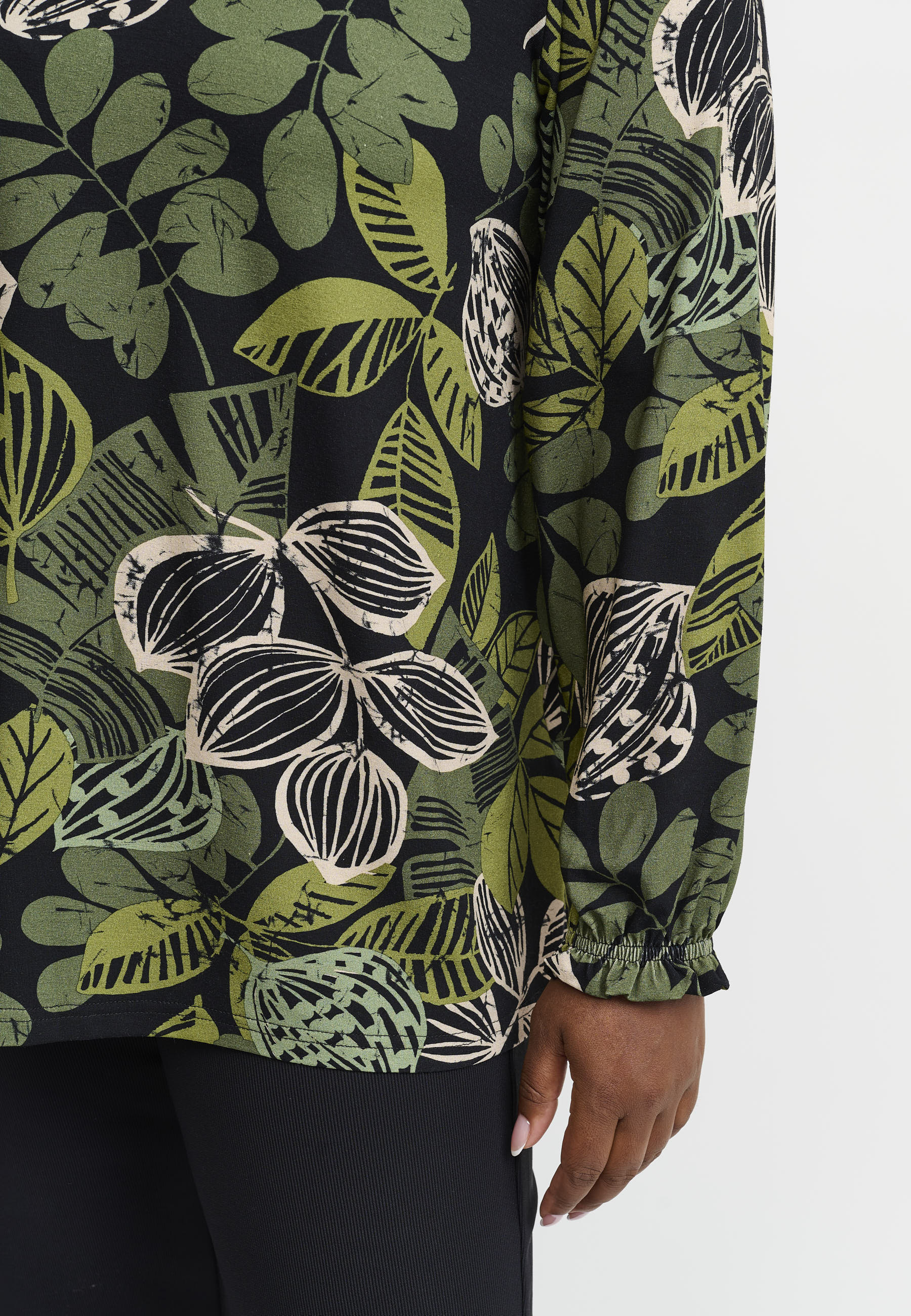 Pont Neuf PNLeva Bluser 3620 Forest Green