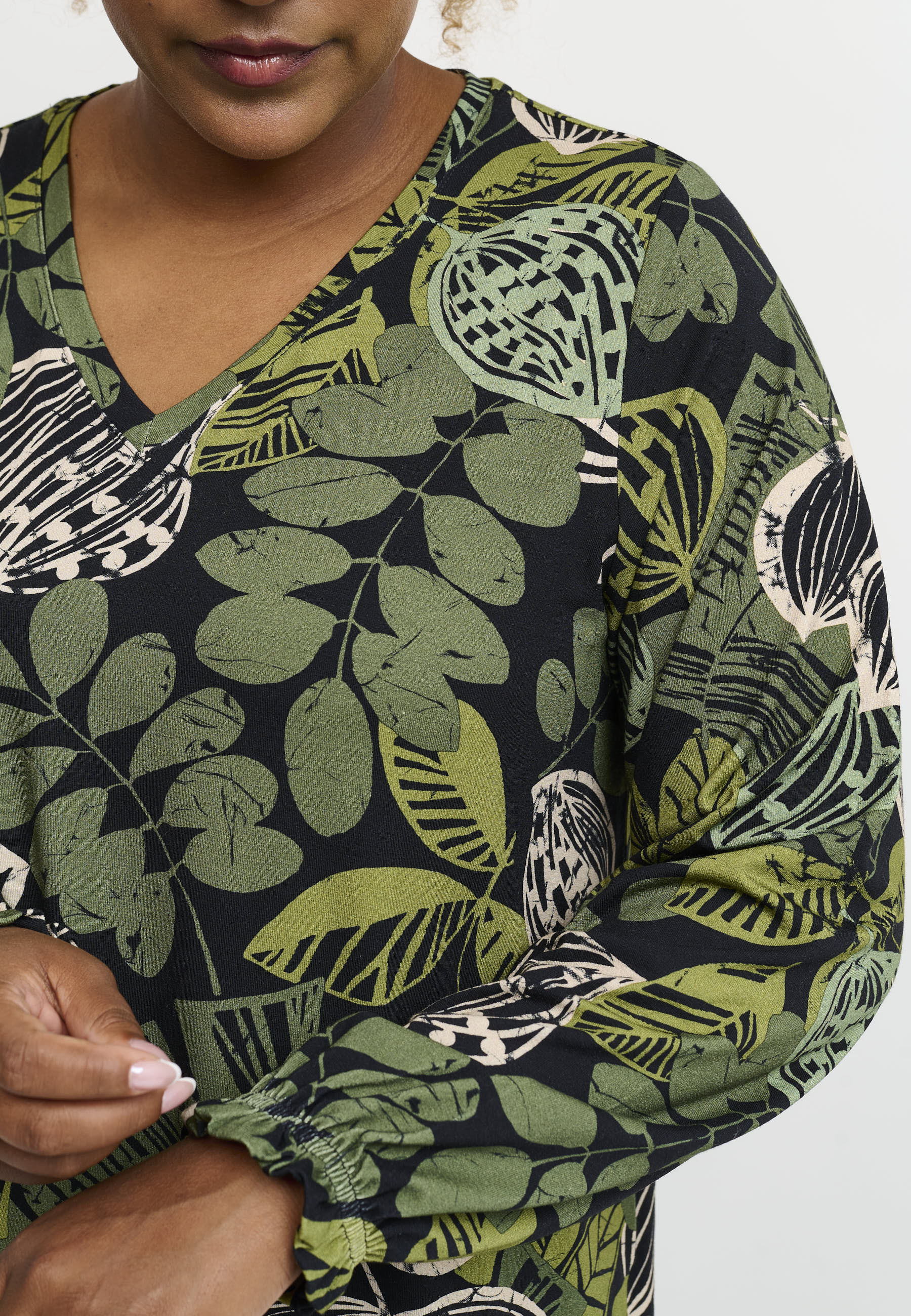 Pont Neuf PNLeva Bluser 3620 Forest Green