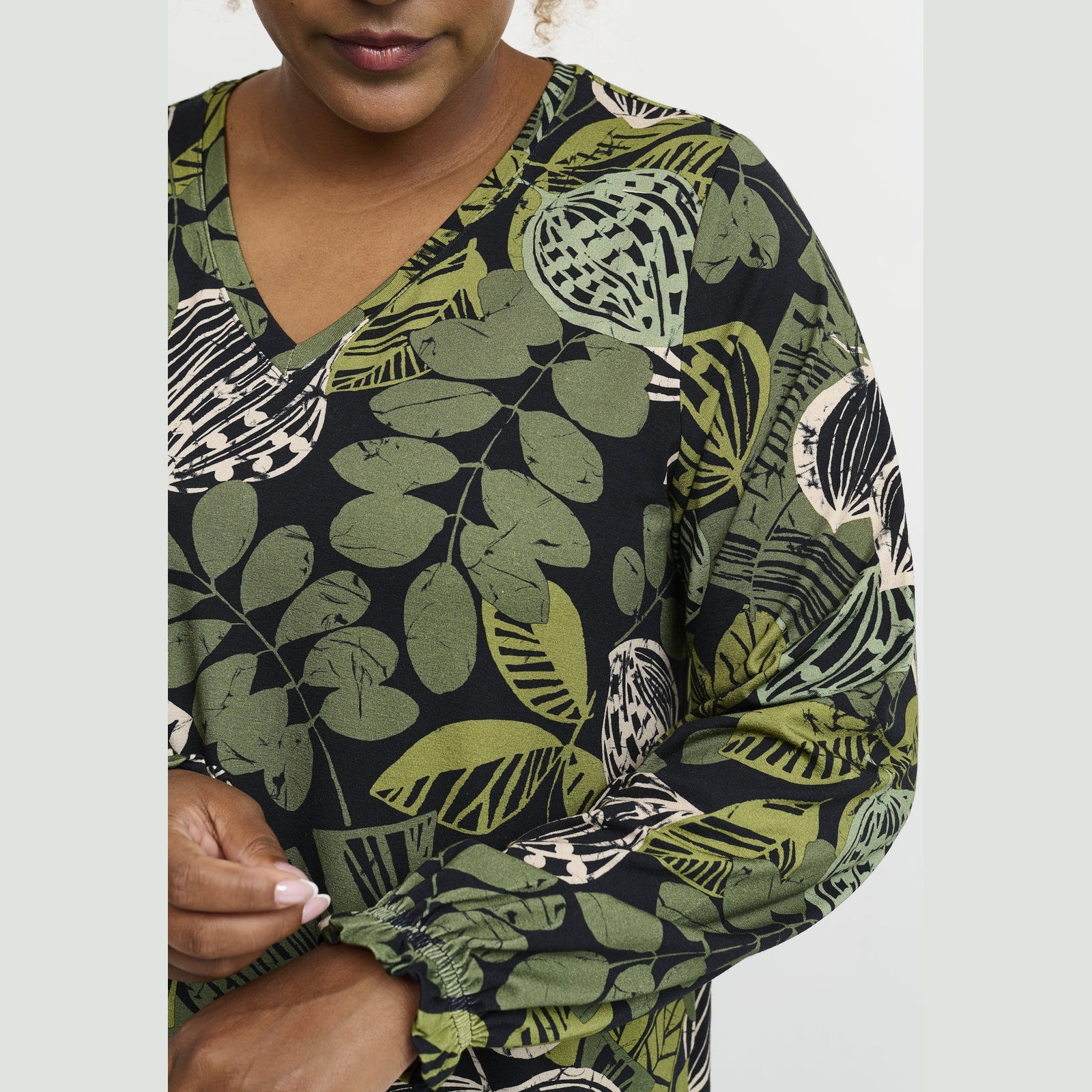 Pont Neuf PNLeva Bluser 3620 Forest Green