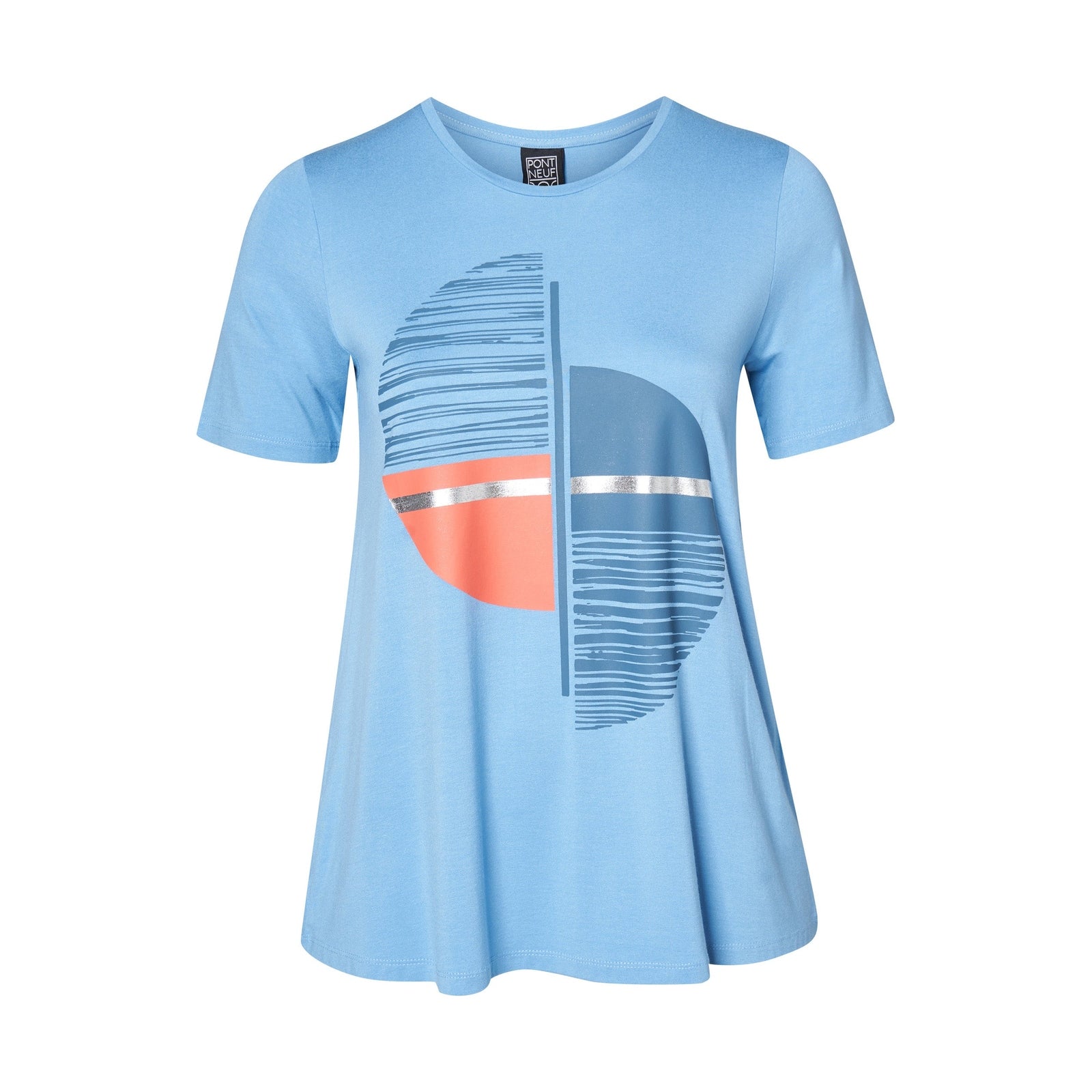 Pont Neuf PNLone T-Shirt 5250 Soft Blue