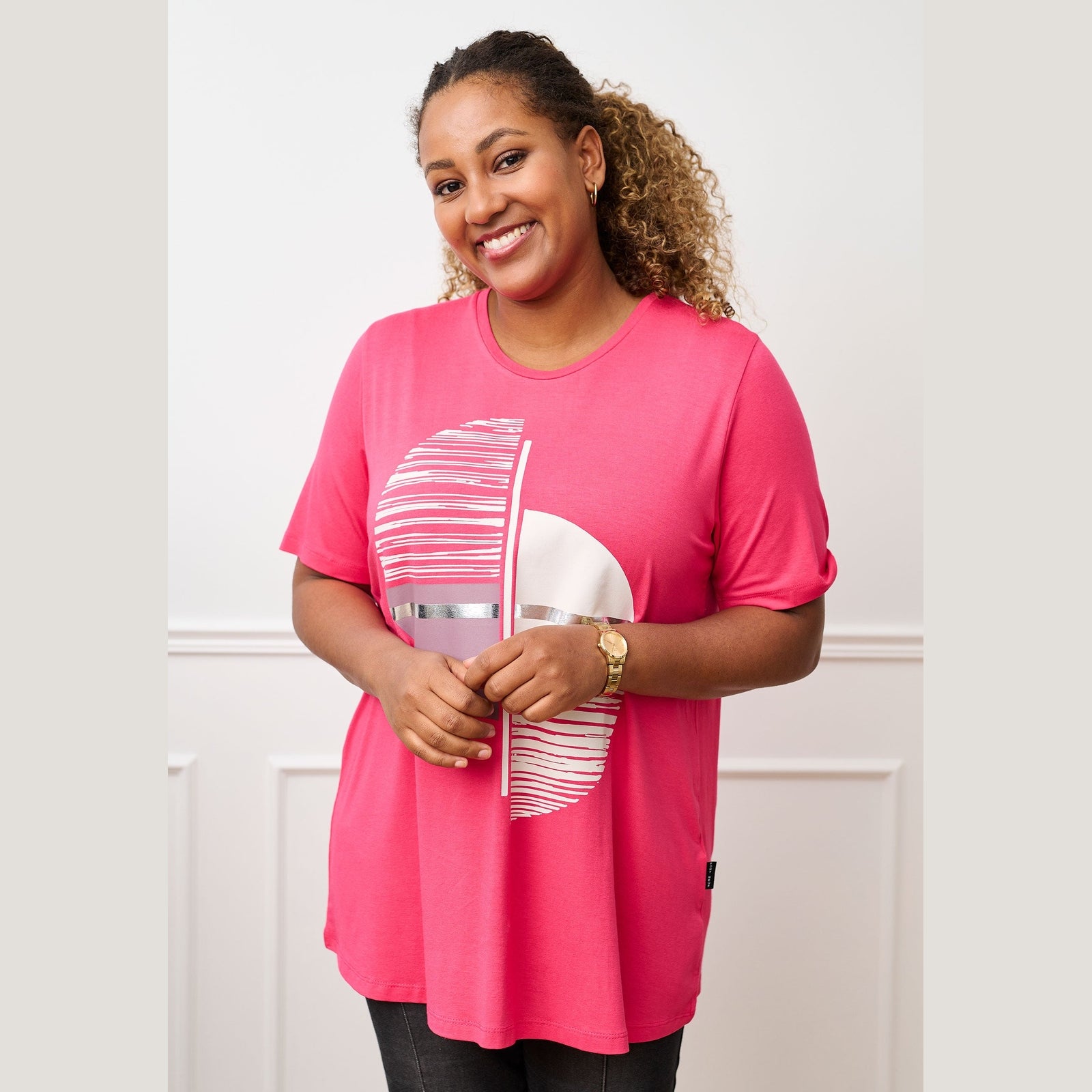 Pont Neuf PNLone T-Shirt 6620 Dark Pink
