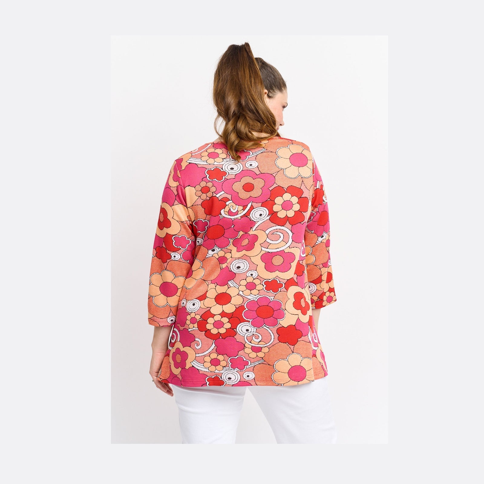 Pont Neuf PNLotte Bluser 163 Fuchsia