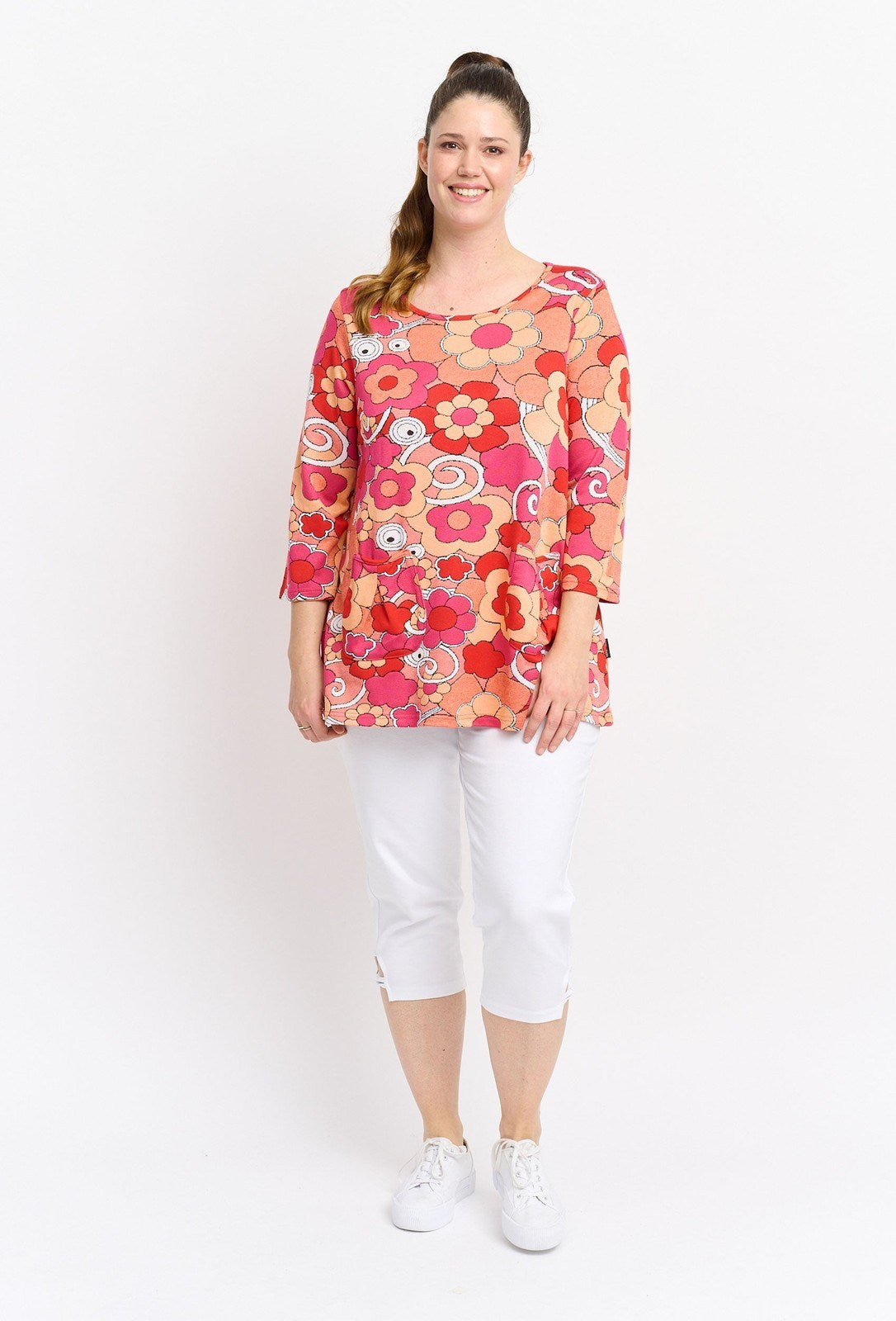 Pont Neuf PNLotte Bluser 163 Fuchsia