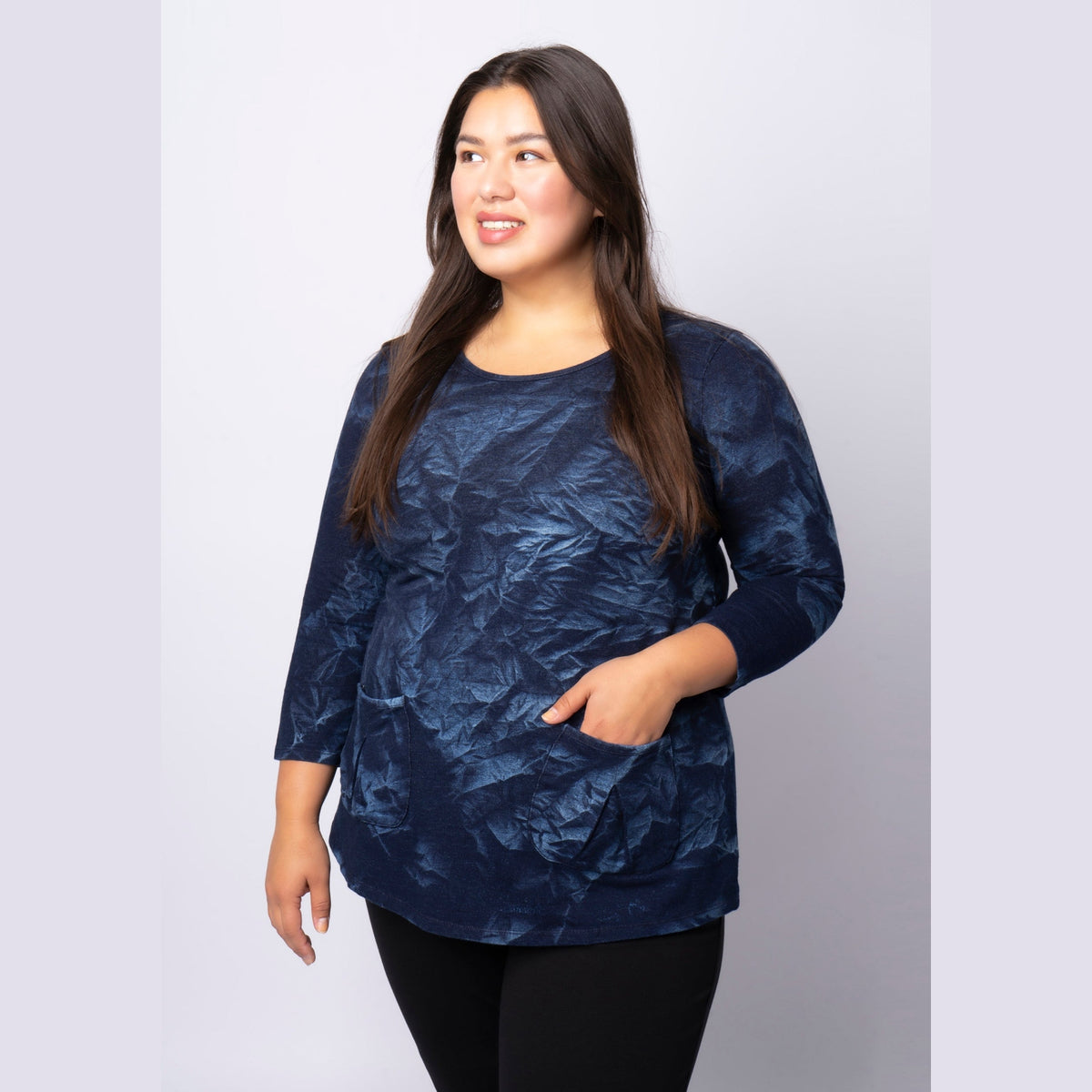 Pont Neuf PNLotte Bluser 527 Light Blue Wash
