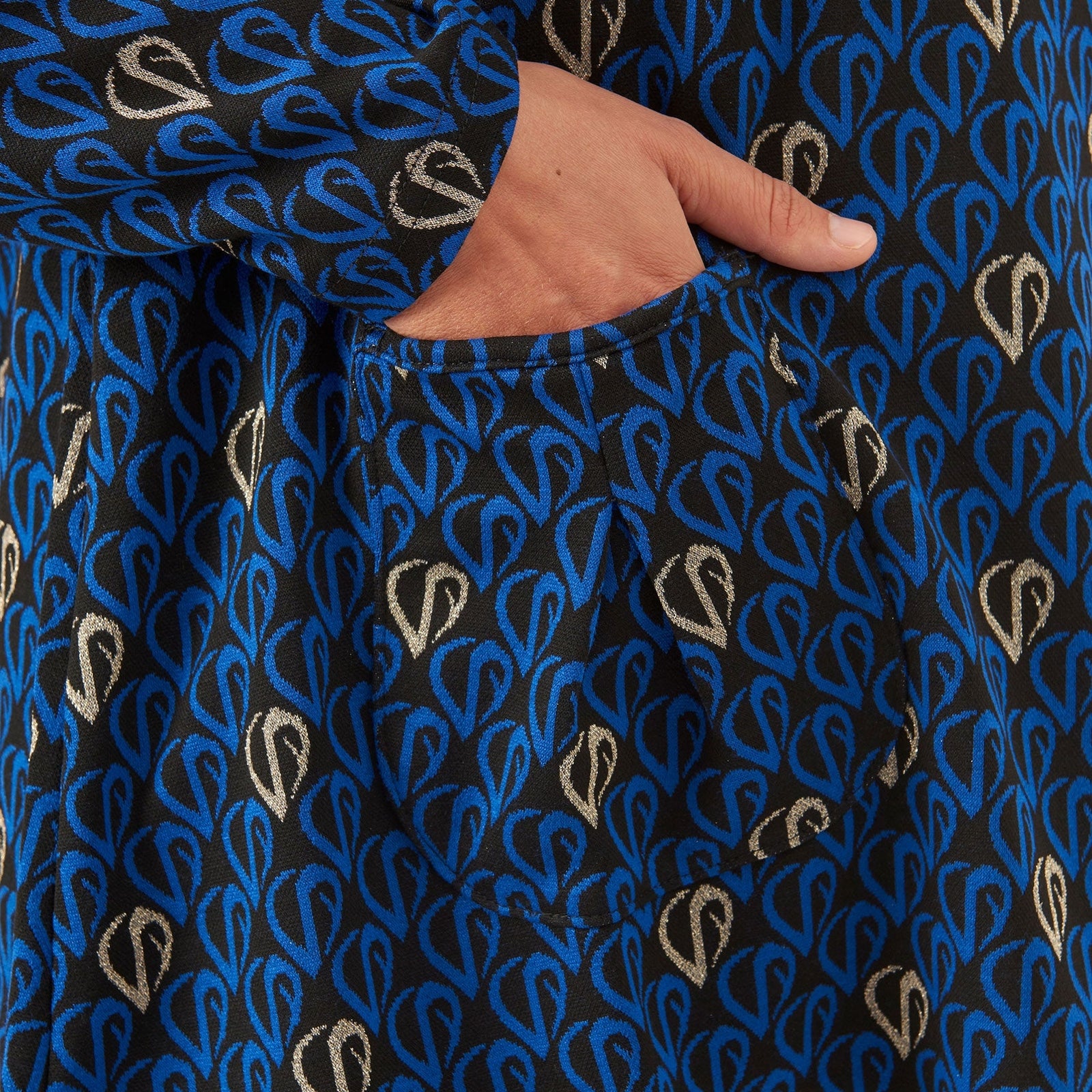 Pont Neuf PNLotte Mie Bluser 266 Cobalt Blue