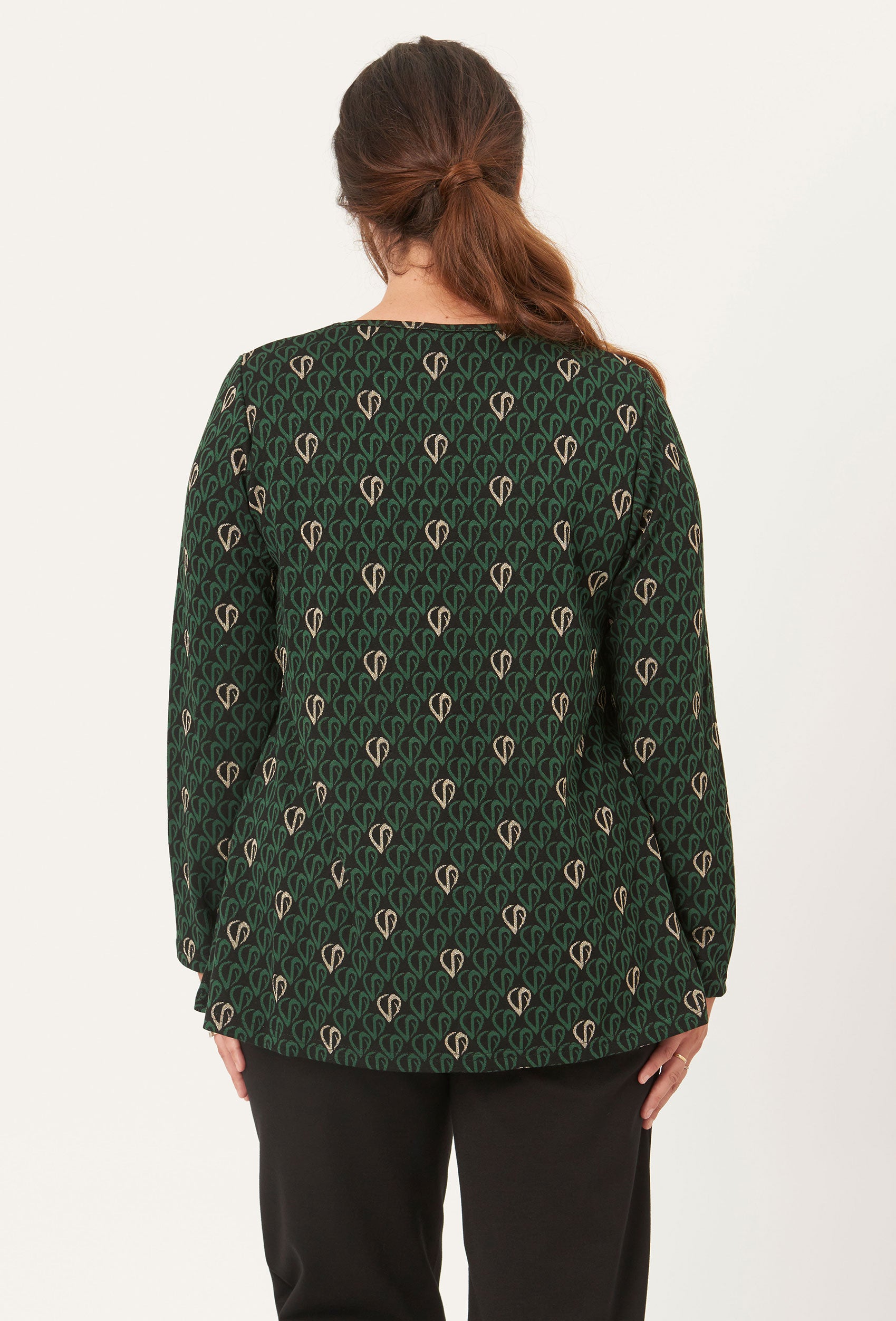 Pont Neuf PNLotte Mie Bluser 621 Pine Green