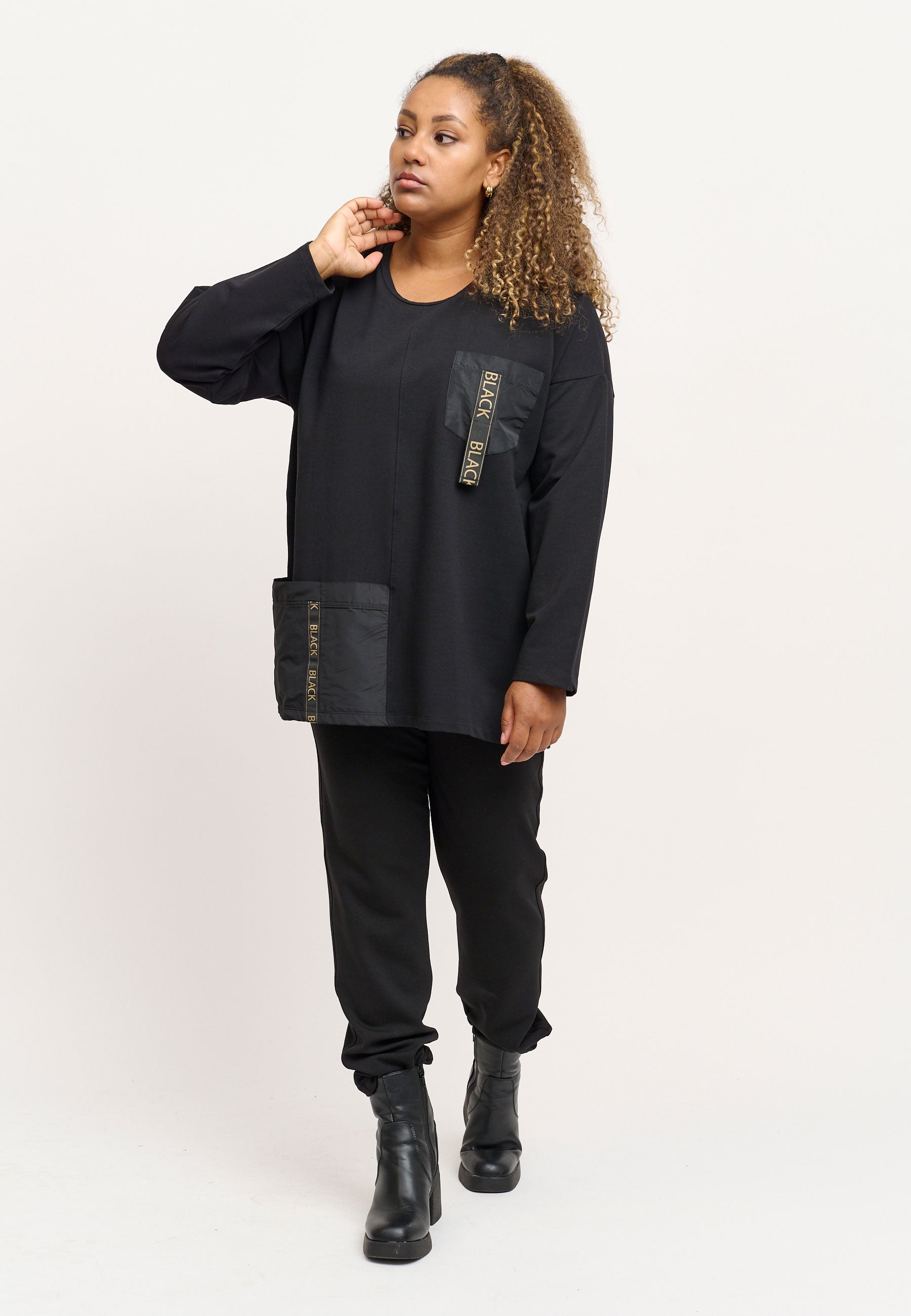 Pont Neuf PNLova Bukser 999 Black