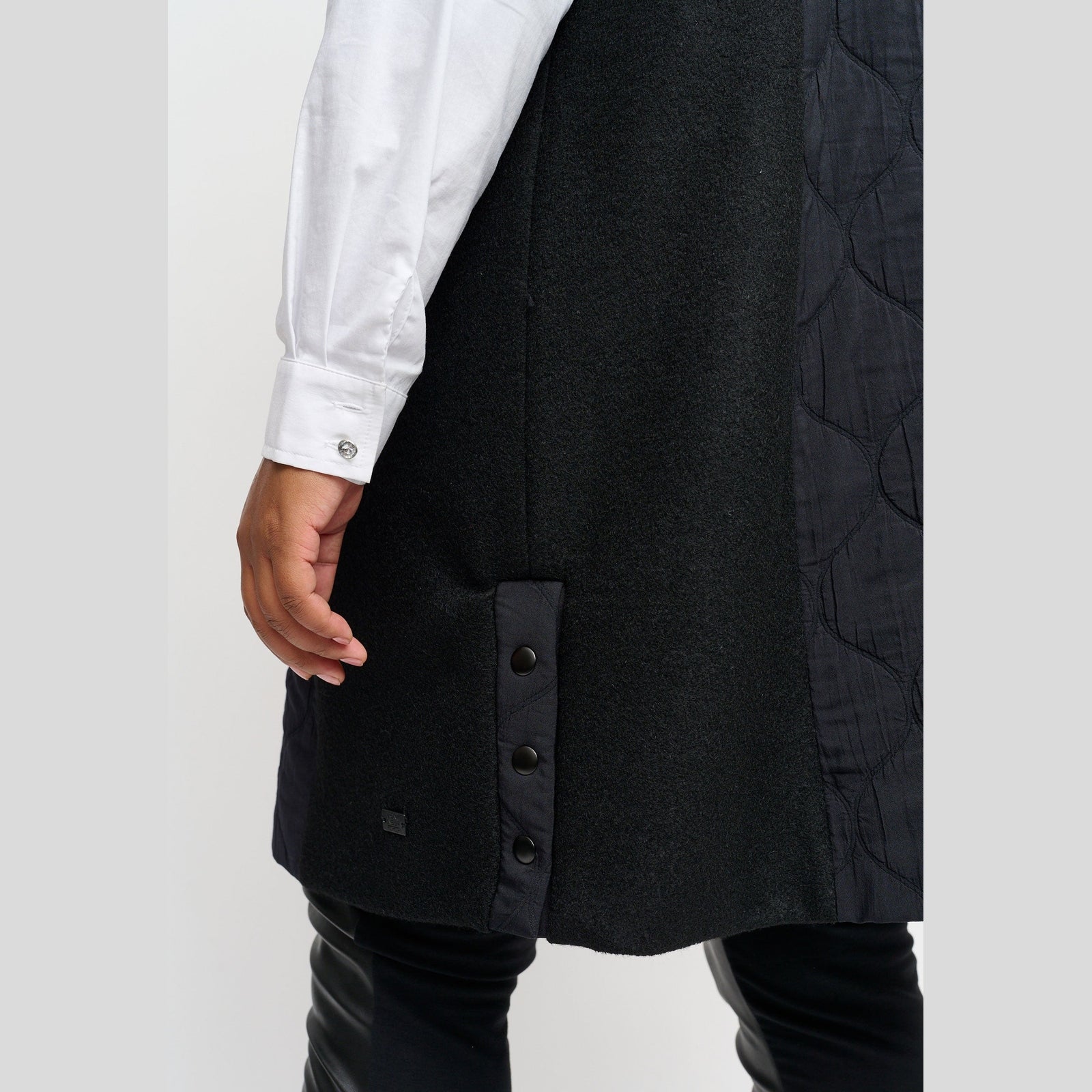 Pont Neuf PNLuca Veste 999 Black