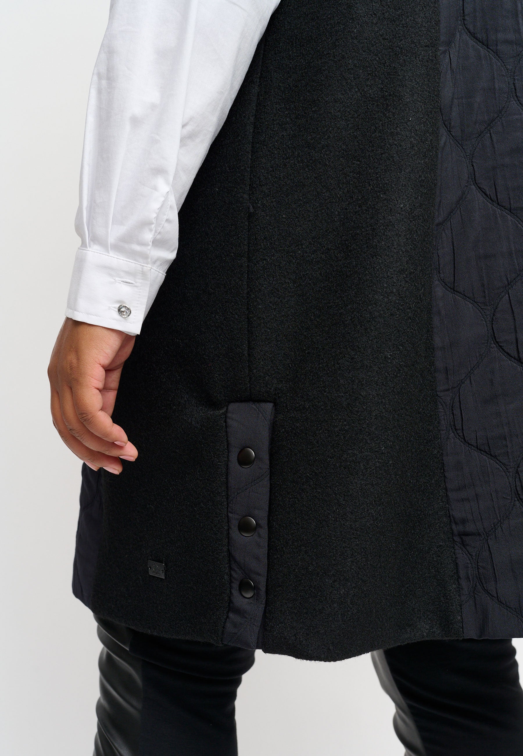 Pont Neuf PNLuca Veste 999 Black