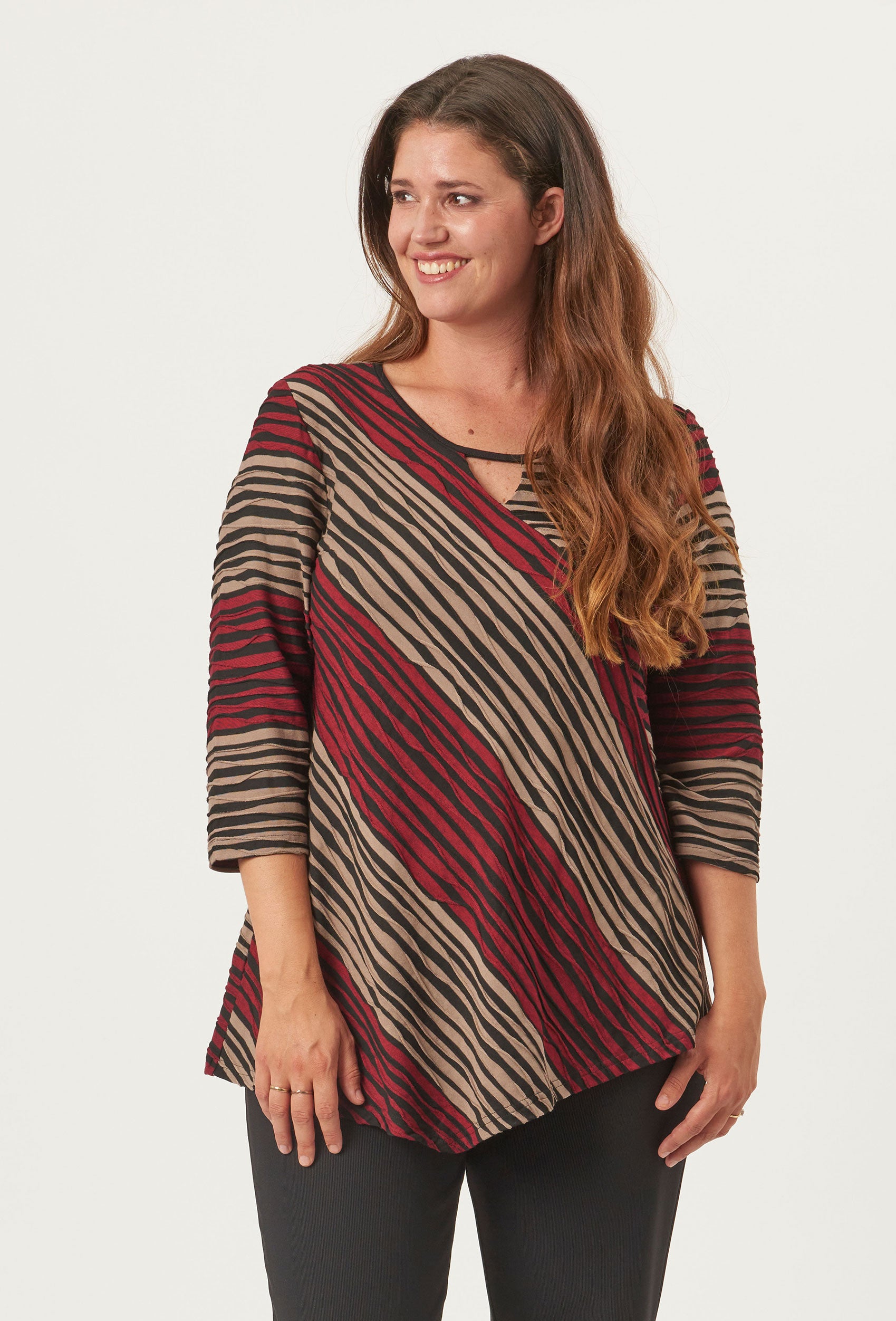 Pont Neuf PNMagrethe Bluser 354 Warm Red