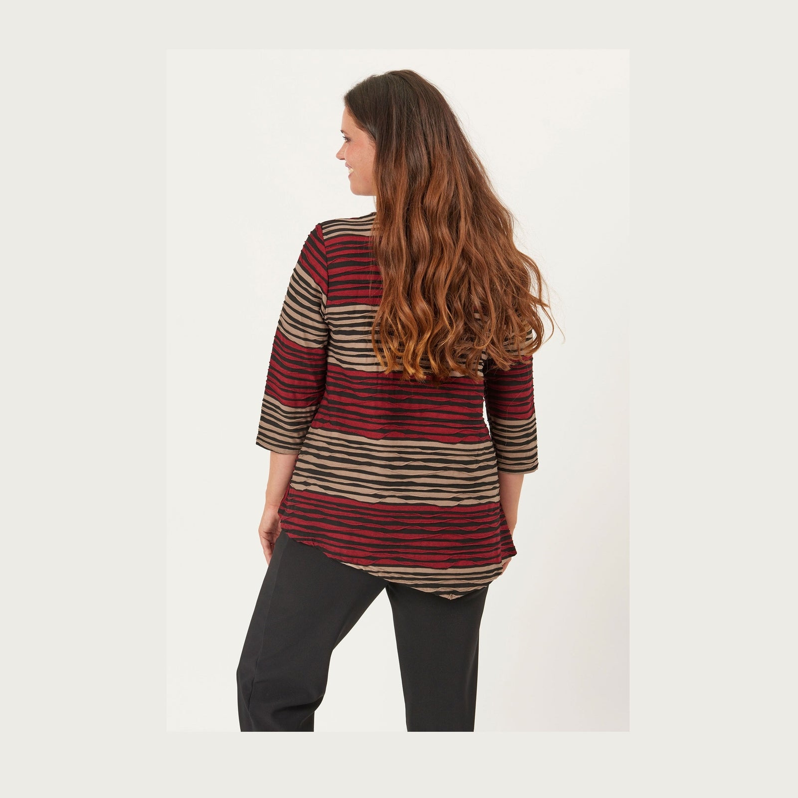 Pont Neuf PNMagrethe Bluser 354 Warm Red