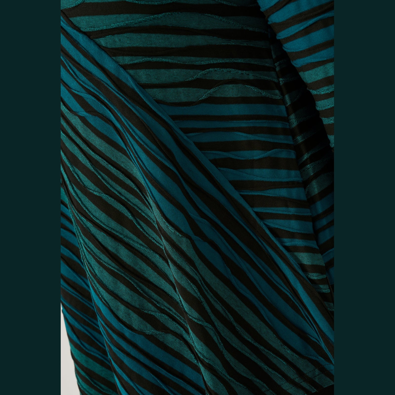 Pont Neuf PNMagrethe Bluser 5052 Petrol Blue