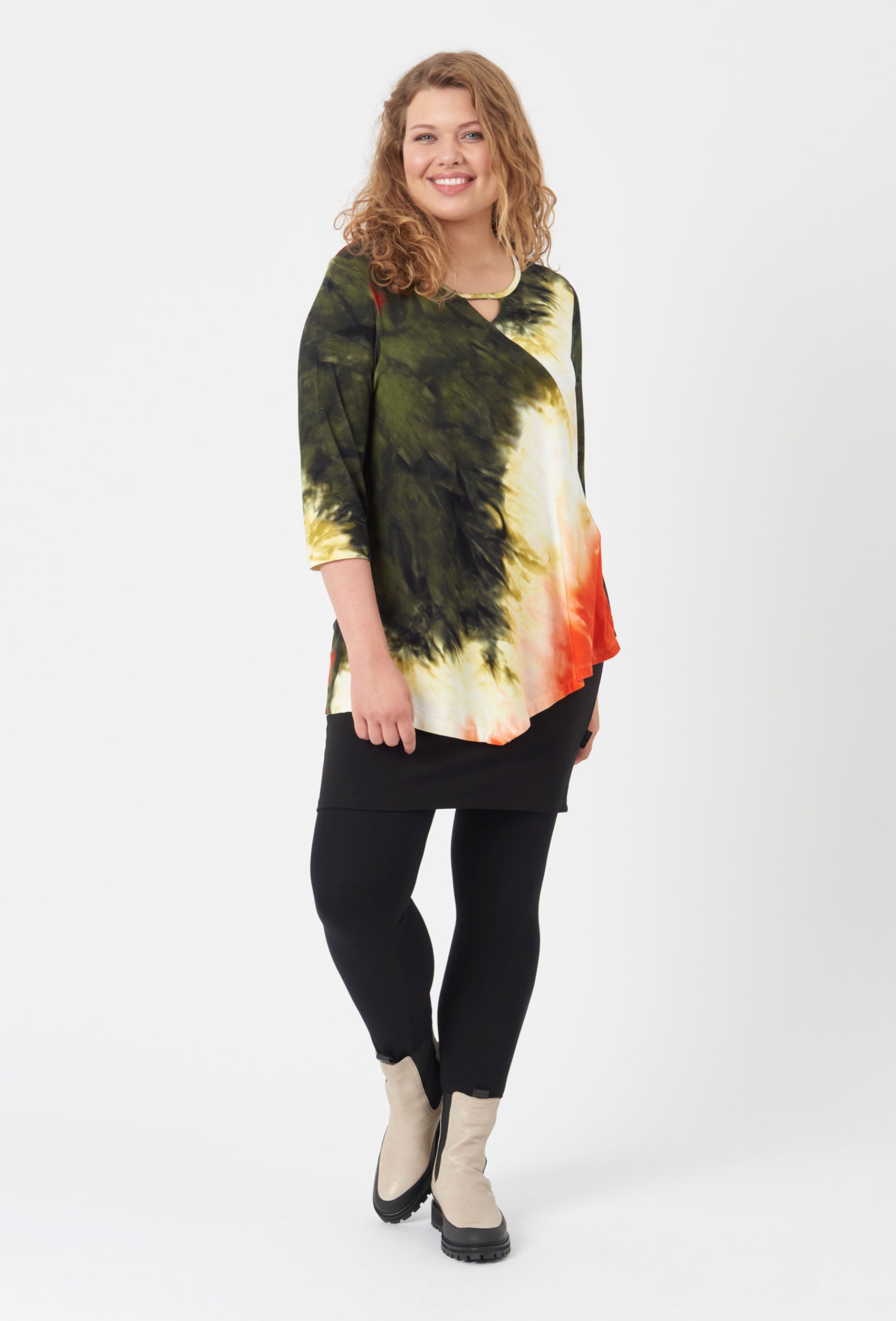 Pont Neuf PNMagrethe Bluser 648 Dusty Olive