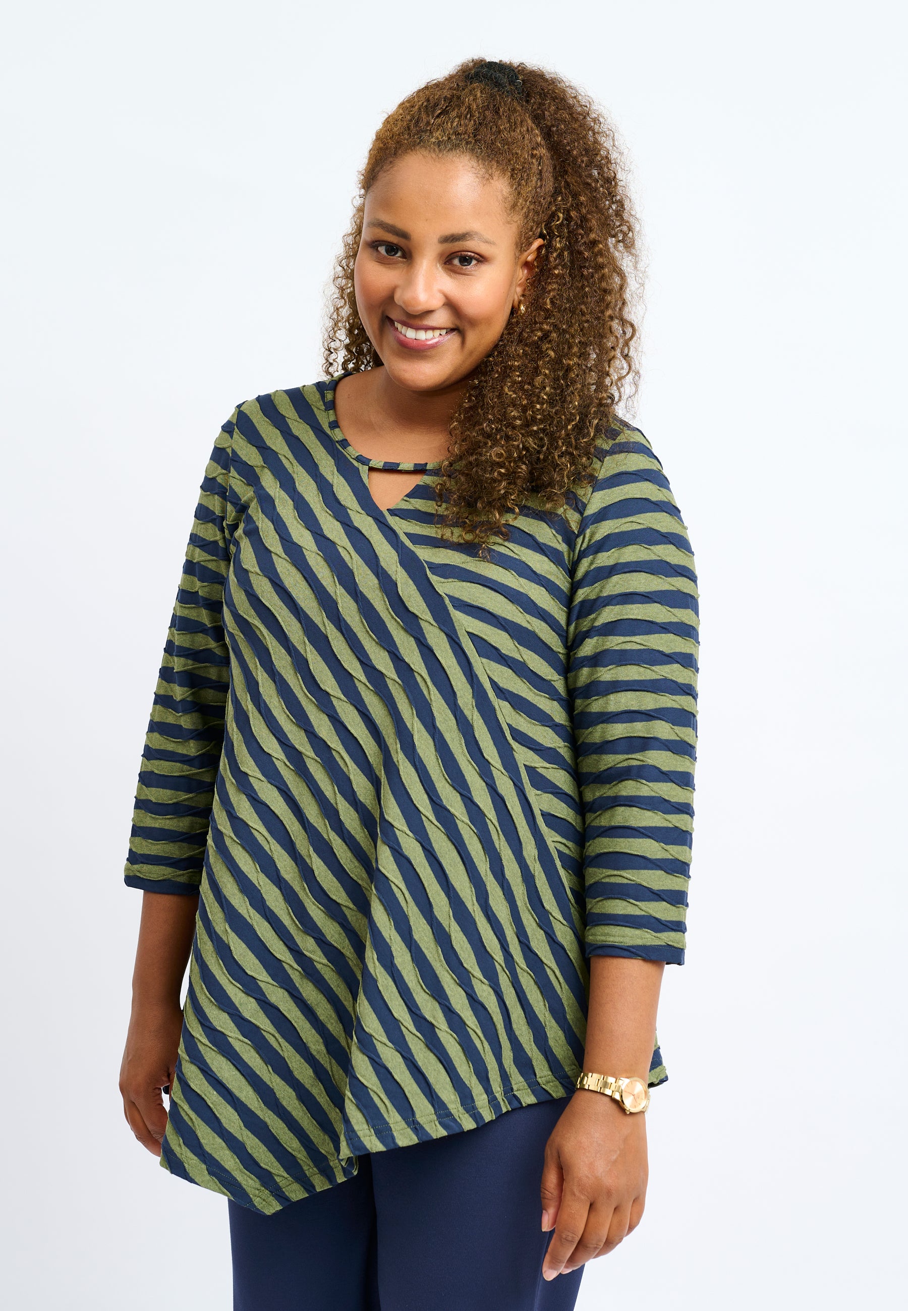 Pont Neuf PNMagrethe Bluser 3620 Forest Green