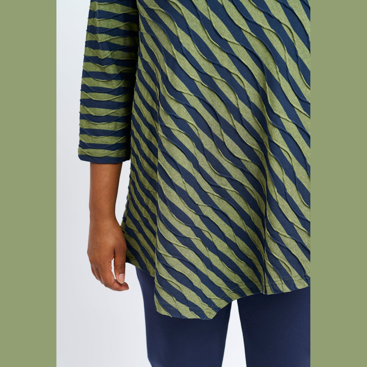 Pont Neuf PNMagrethe Bluser 3620 Forest Green