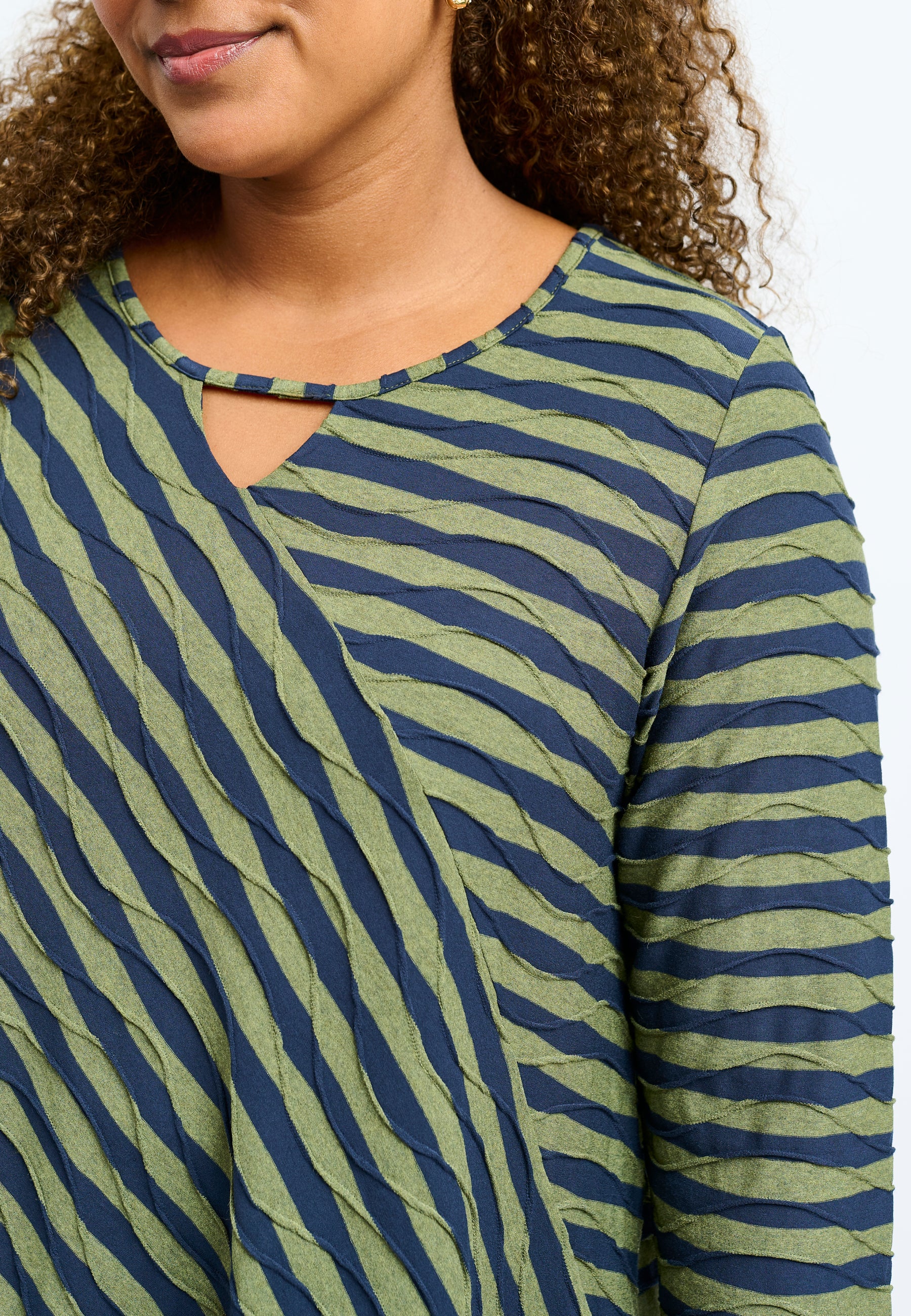 Pont Neuf PNMagrethe Bluser 3620 Forest Green