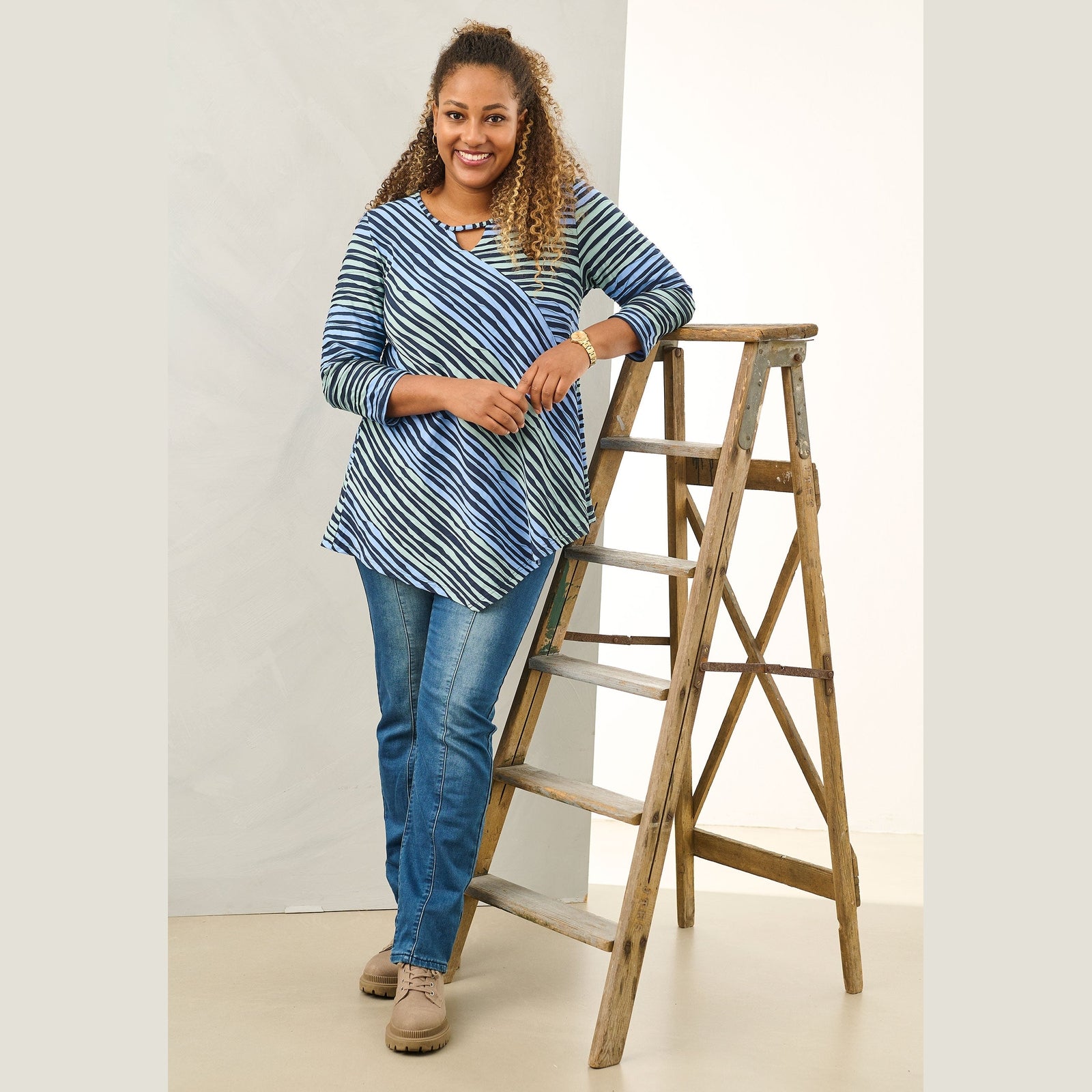 Pont Neuf PNMagrethe Bluser 3250 Soft Green