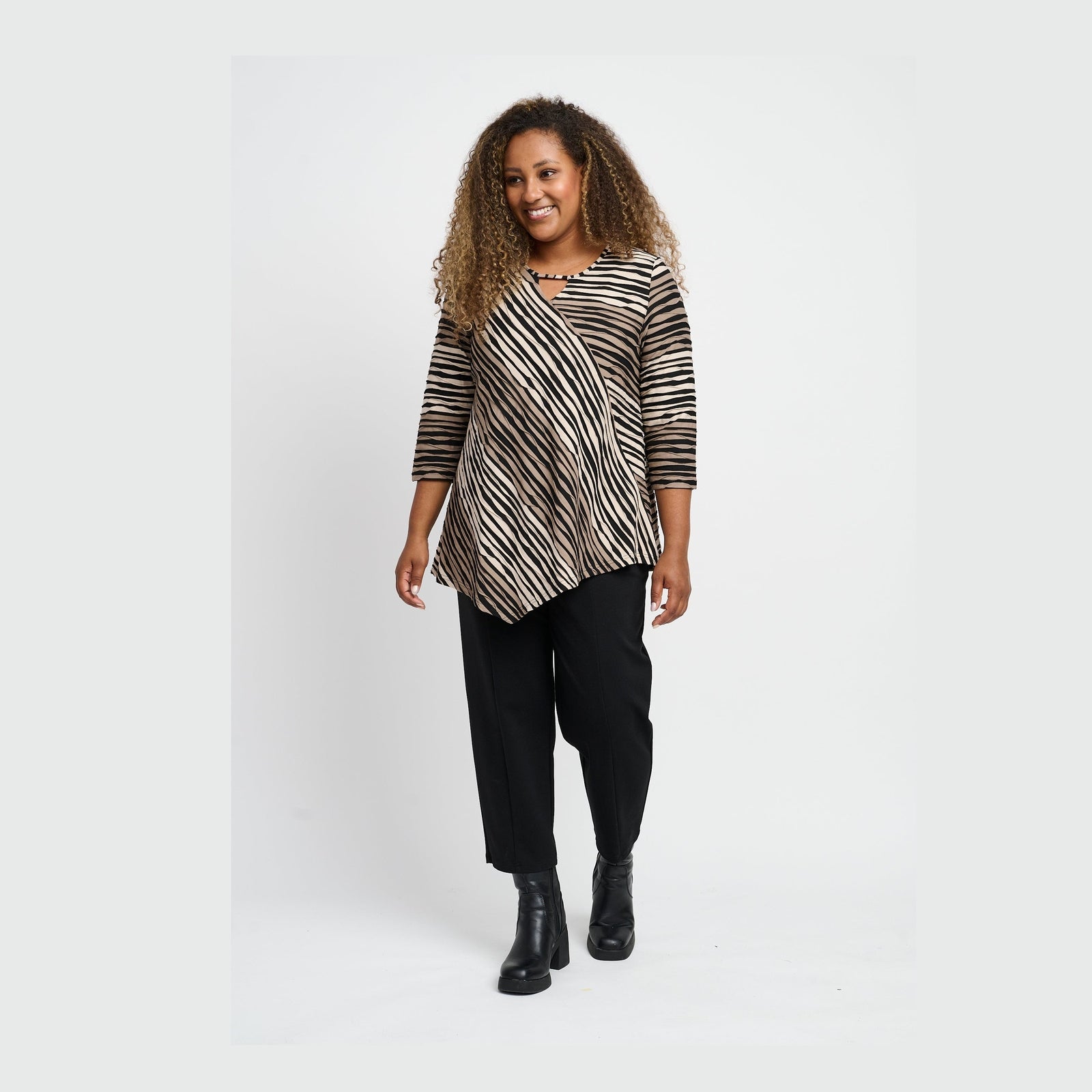 Pont Neuf PNMagrethe Bluser 4701 Taupe