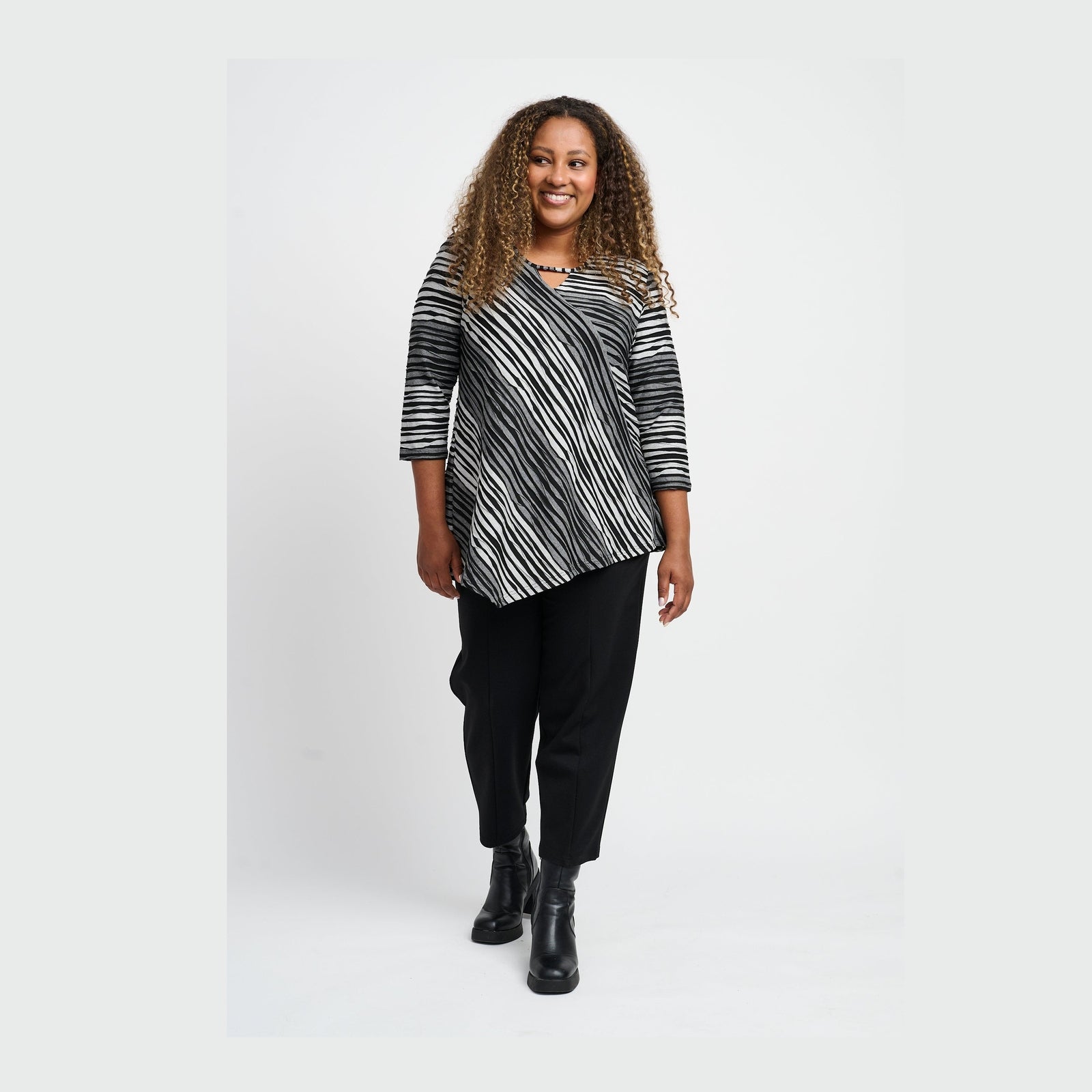 Pont Neuf PNMagrethe Bluser 9500 GREY