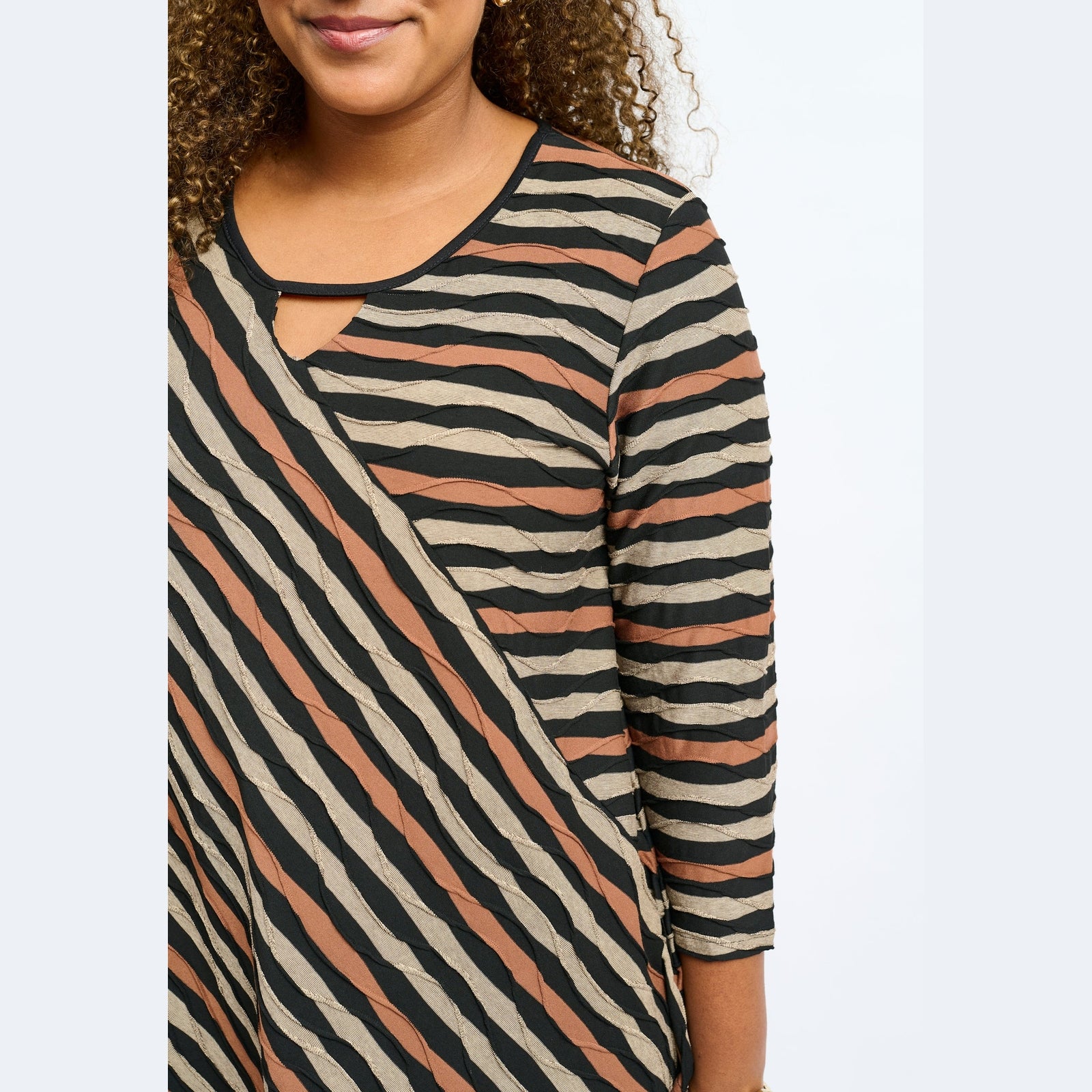 Pont Neuf PNMagrethe Bluser 3372 Toffee
