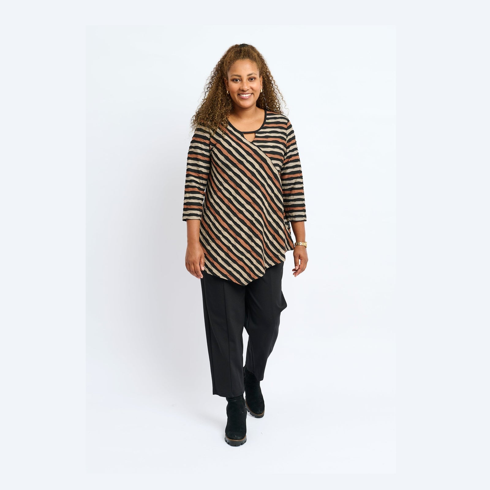 Pont Neuf PNMagrethe Bluser 3372 Toffee