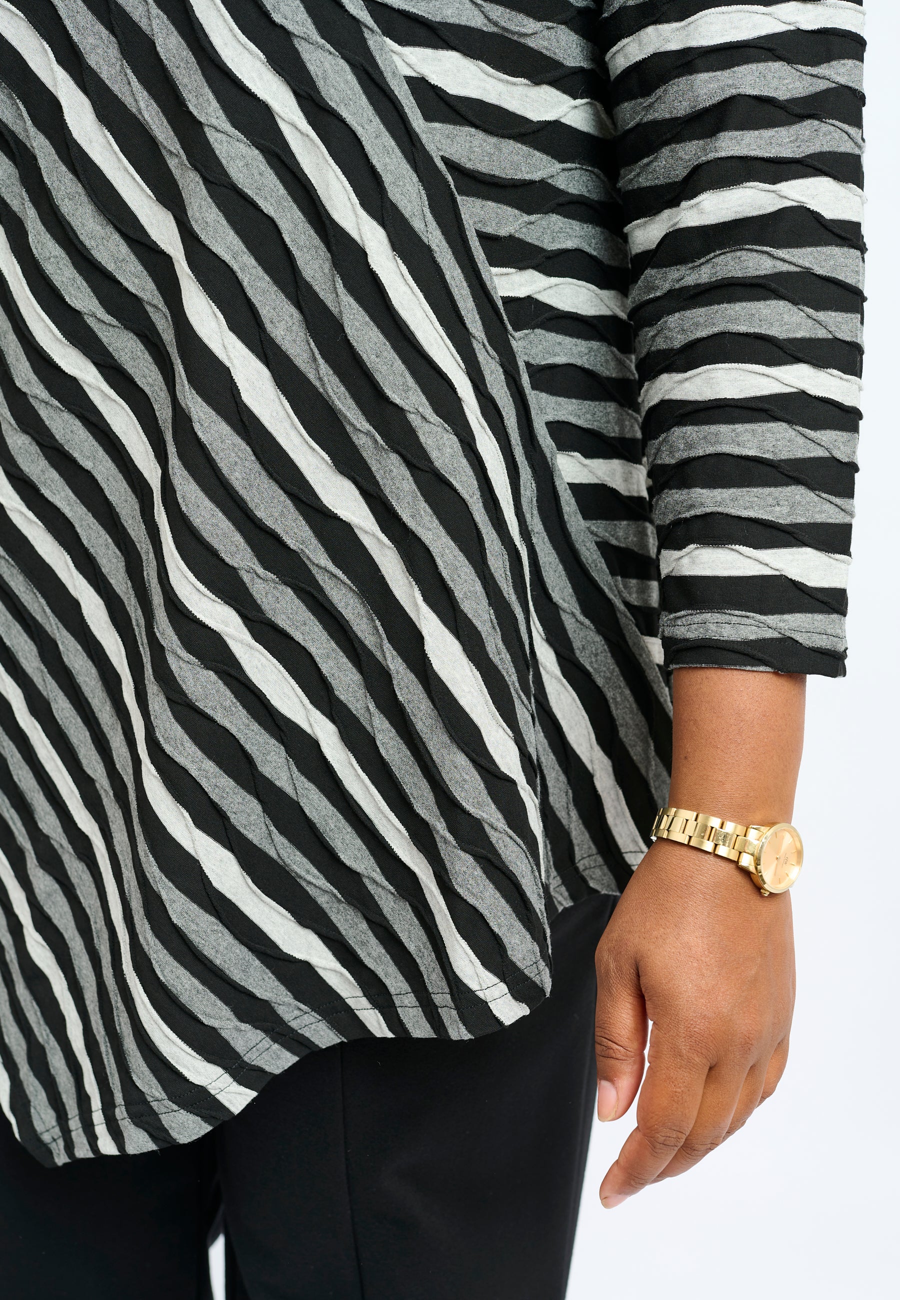 Pont Neuf PNMagrethe Bluser 3940 Steel Grey