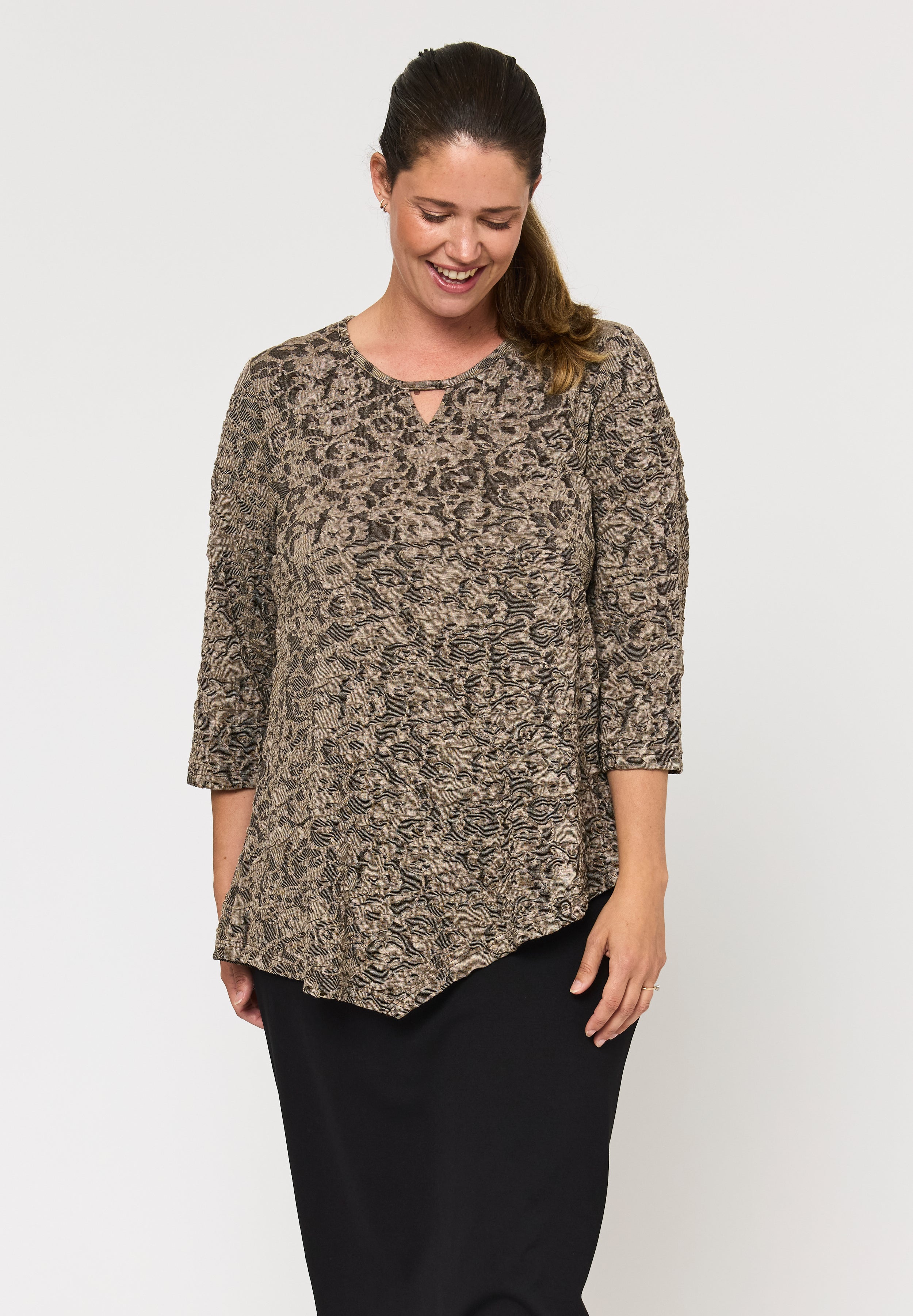 Pont Neuf PNMagrethe Bluser 1300 Taupe