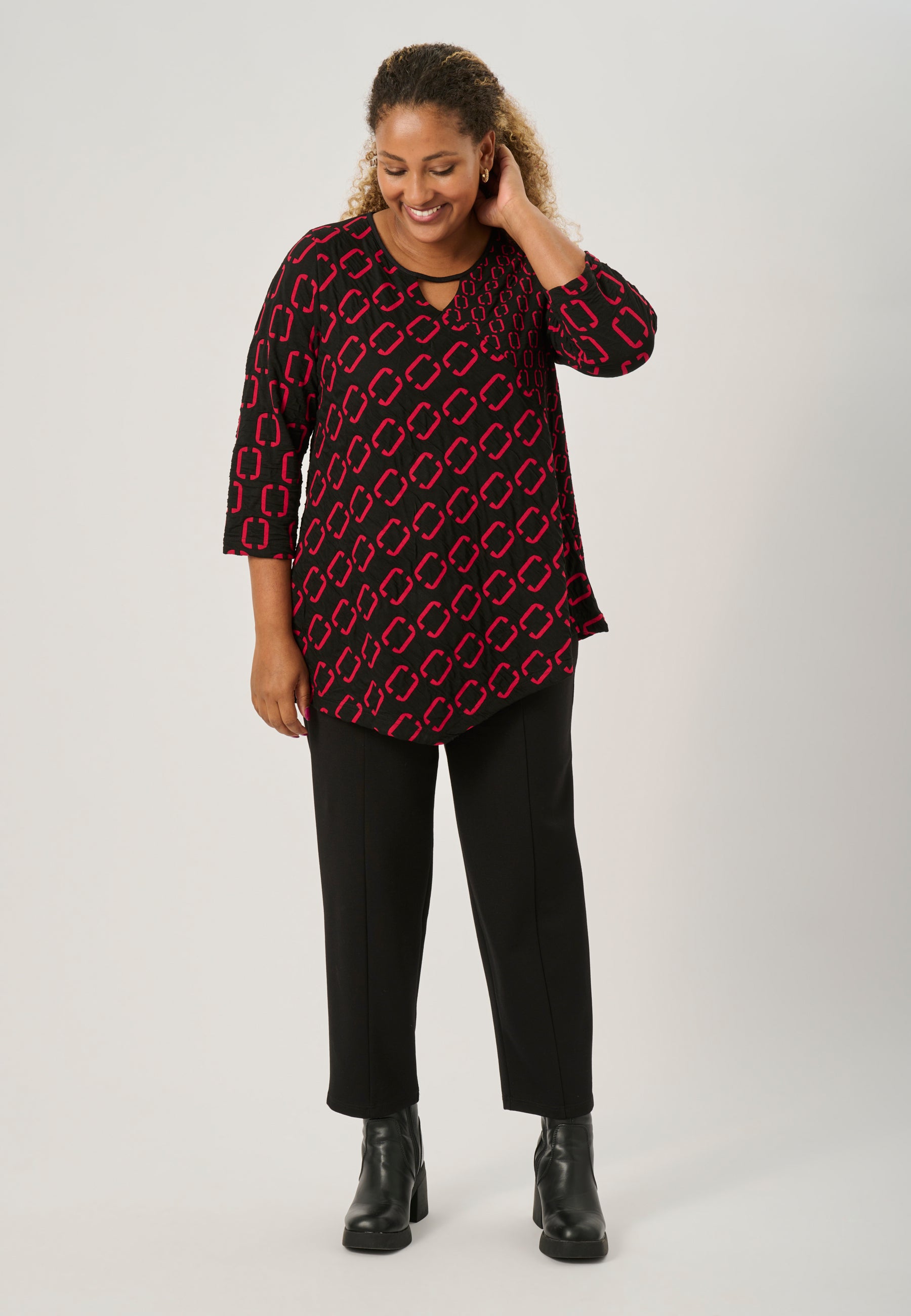 Pont Neuf PNMagrethe Bluser 9999 BLACK