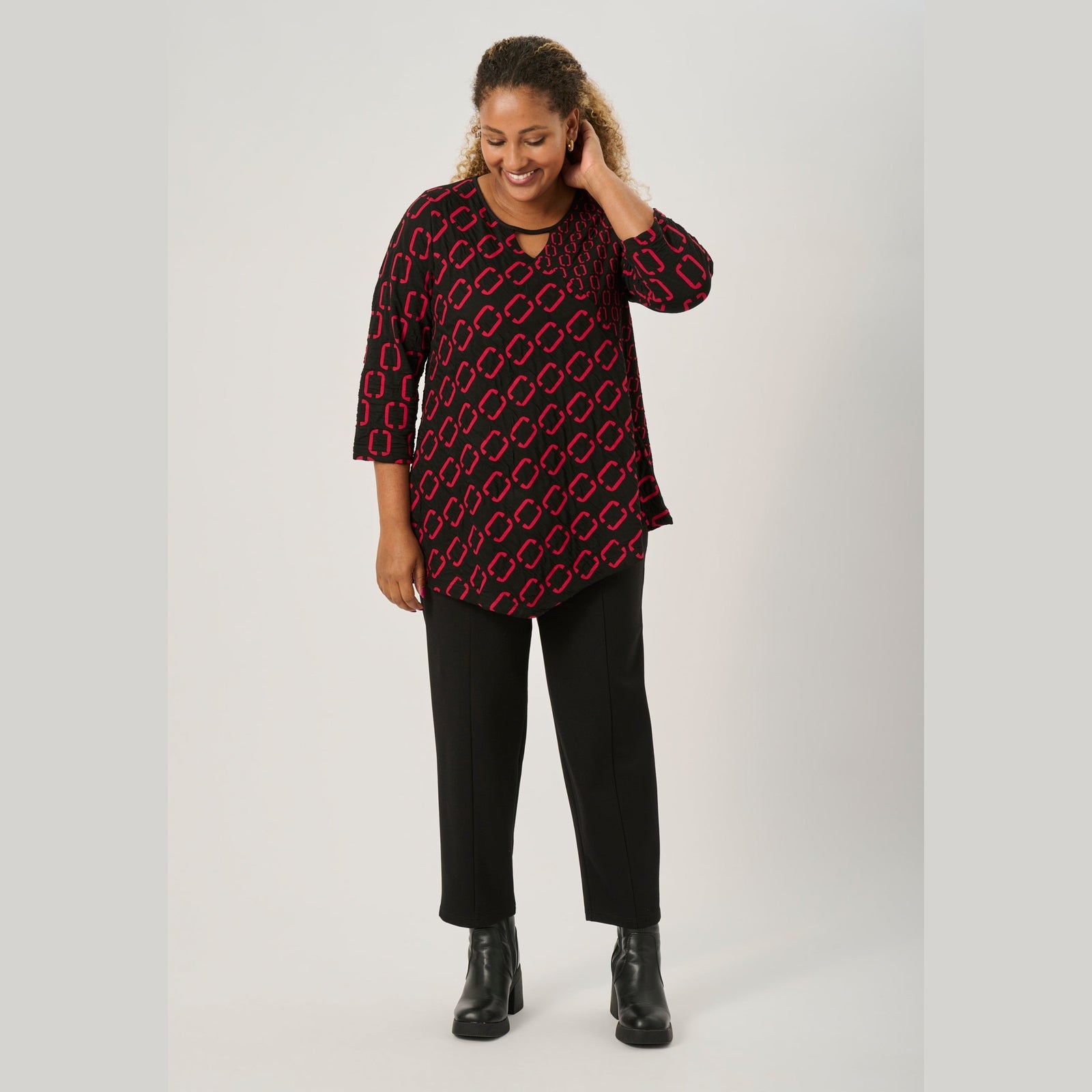 Pont Neuf PNMagrethe Bluser 9999 BLACK