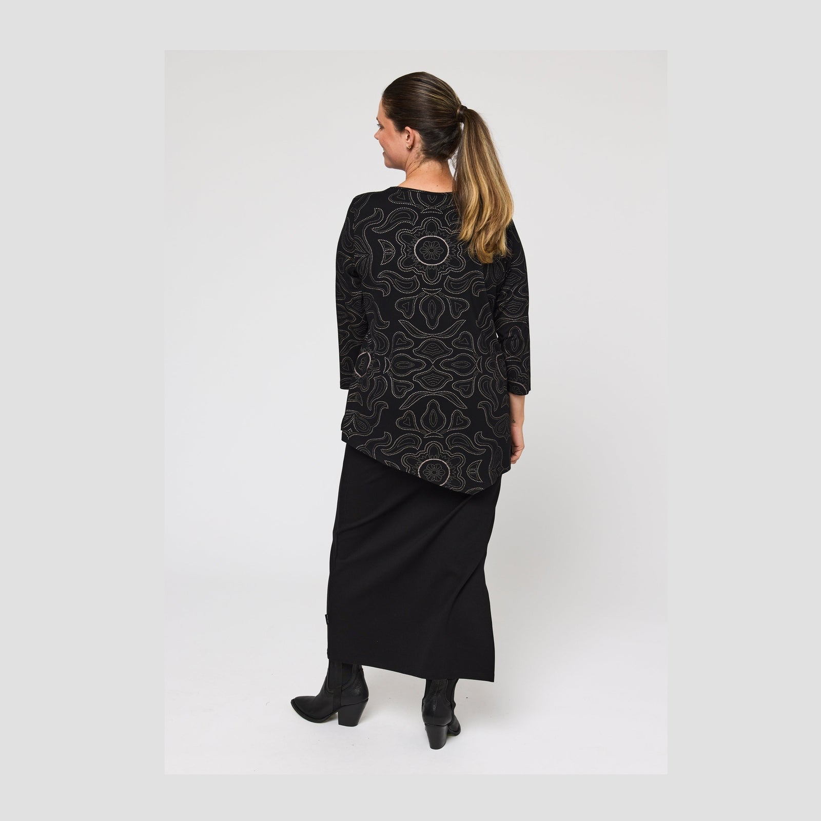 Pont Neuf PNMagrethe Bluser 9999 BLACK