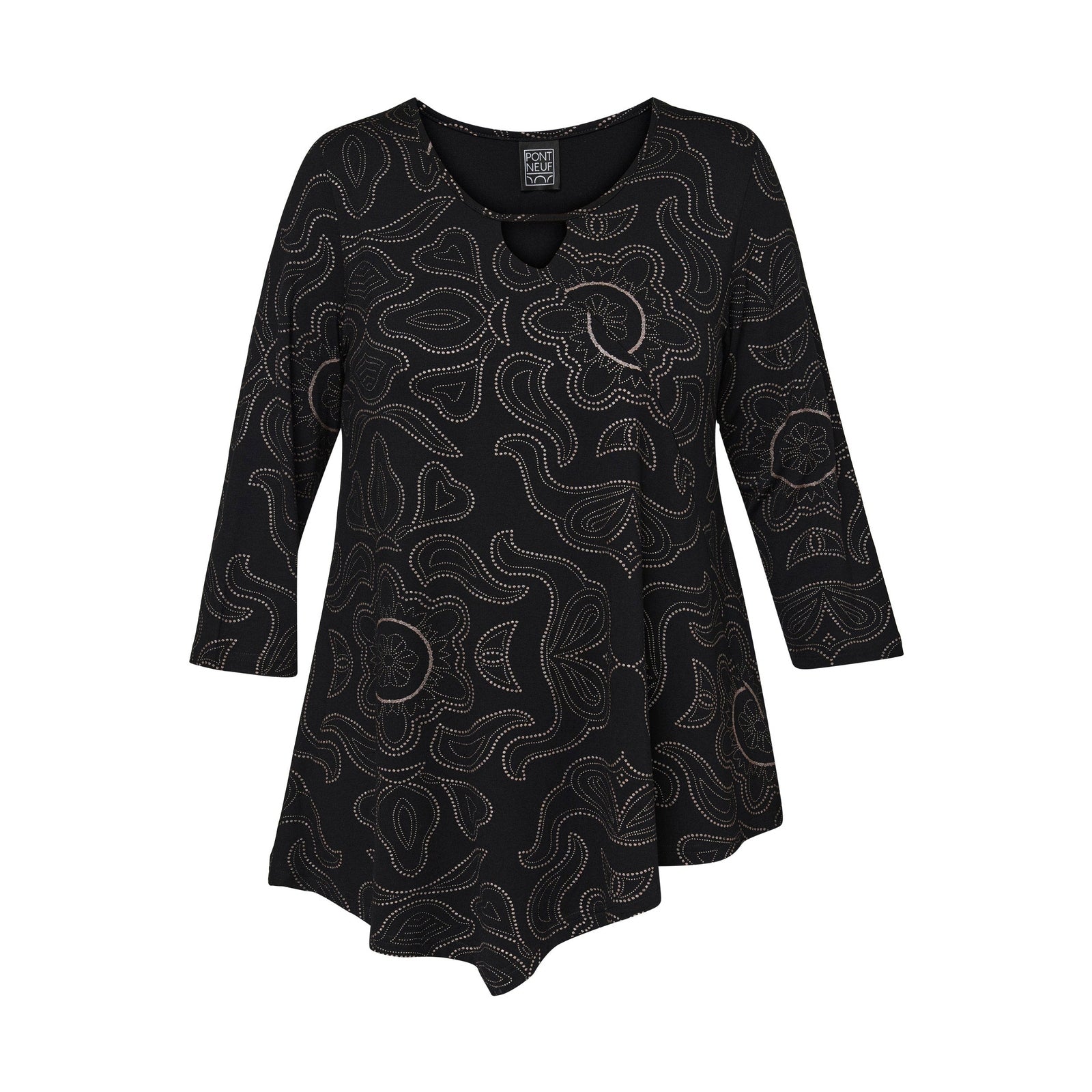 Pont Neuf PNMagrethe Bluser 9999 BLACK
