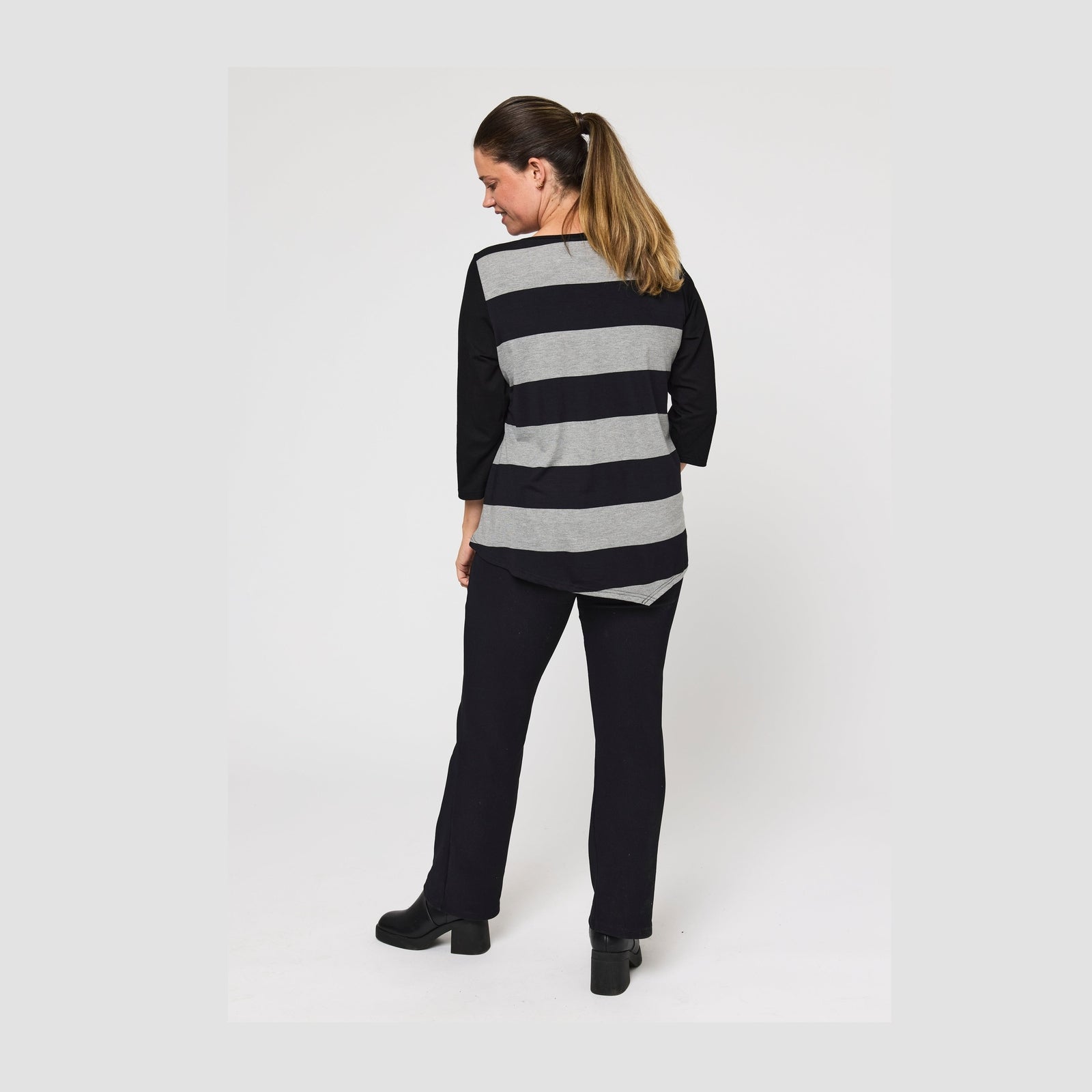Pont Neuf PNMagrethe Toppe 913 Grey melange