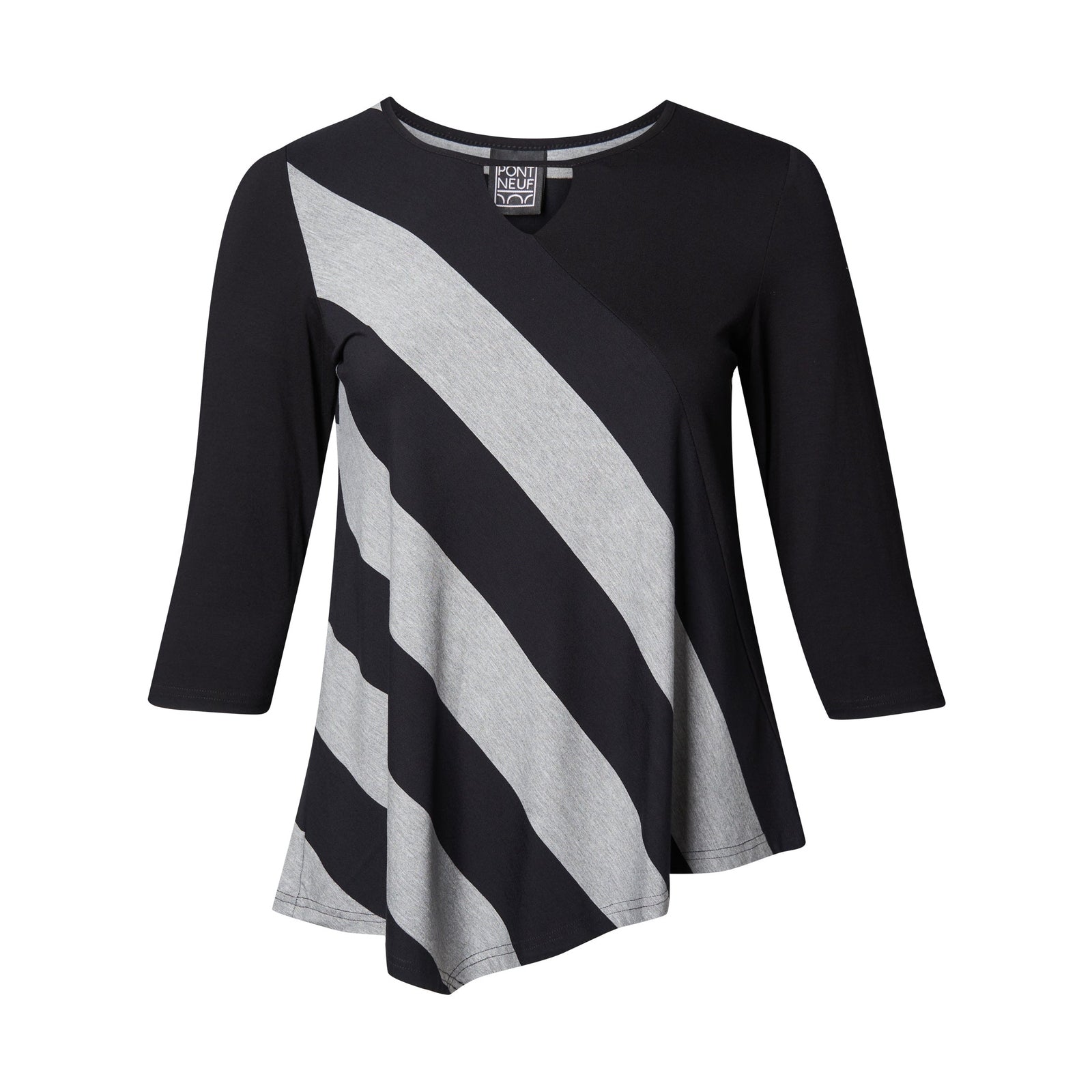 Pont Neuf PNMagrethe Toppe 913 Grey melange