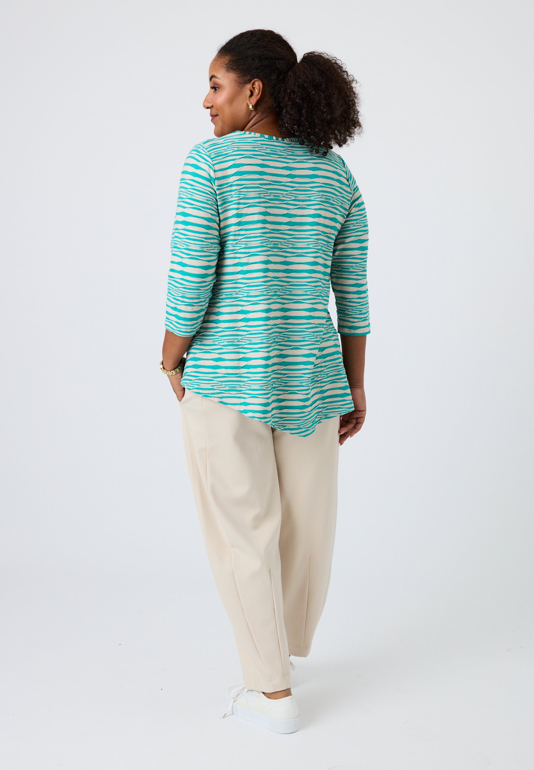 Pont Neuf PNMagrethe Toppe 3480 Aqua Green