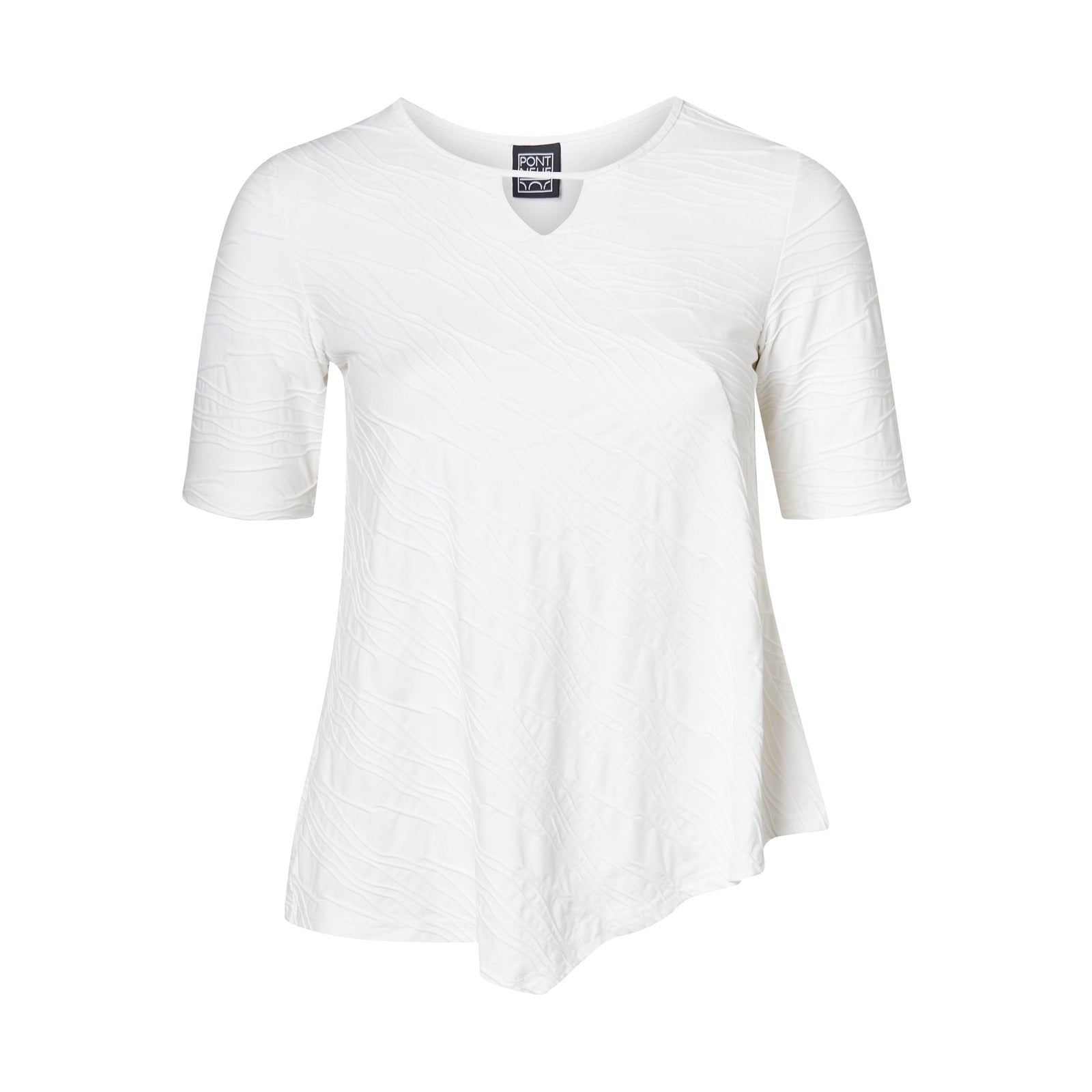 Pont Neuf PNMagrethe Ava Bluser 101 White