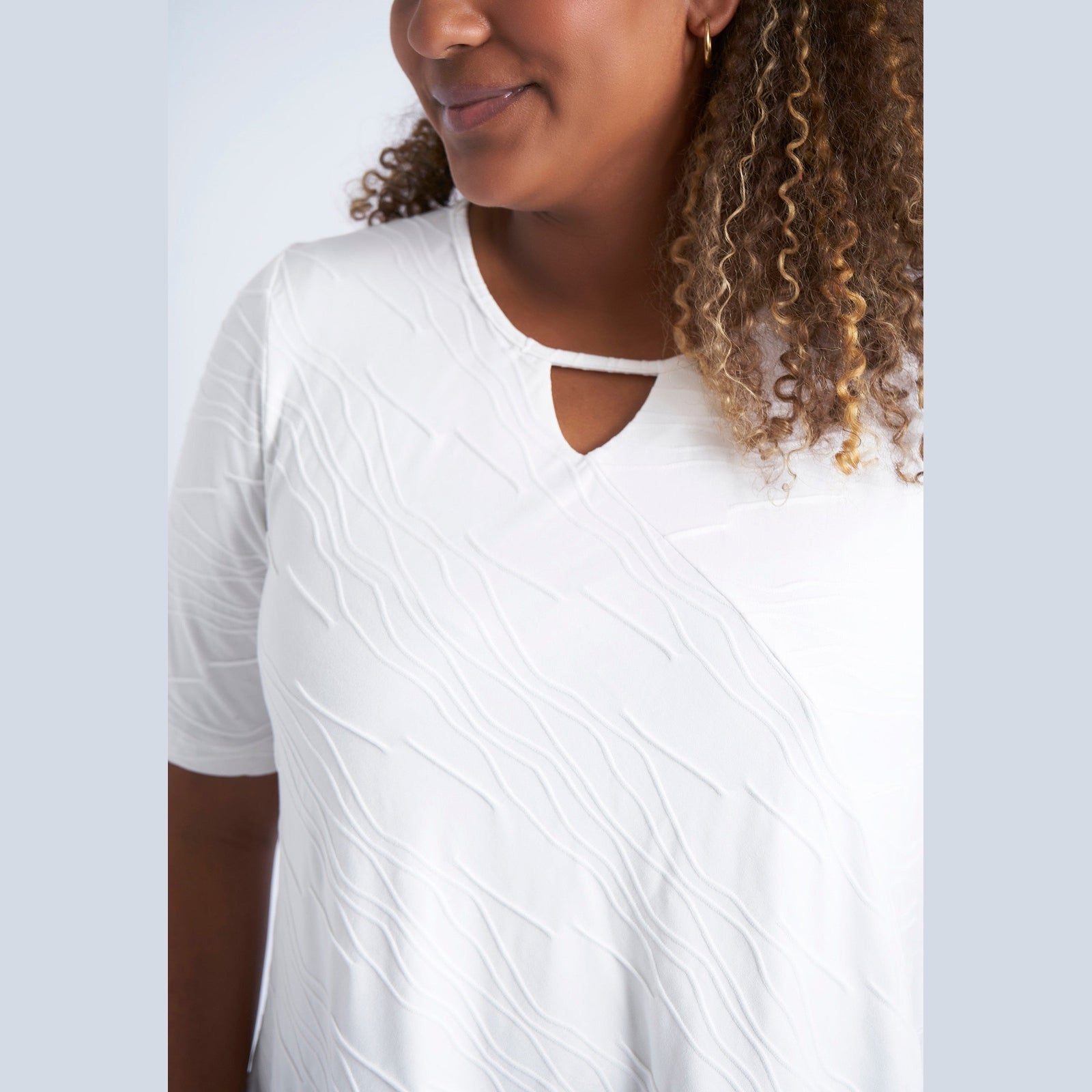 Pont Neuf PNMagrethe Ava Bluser 101 White