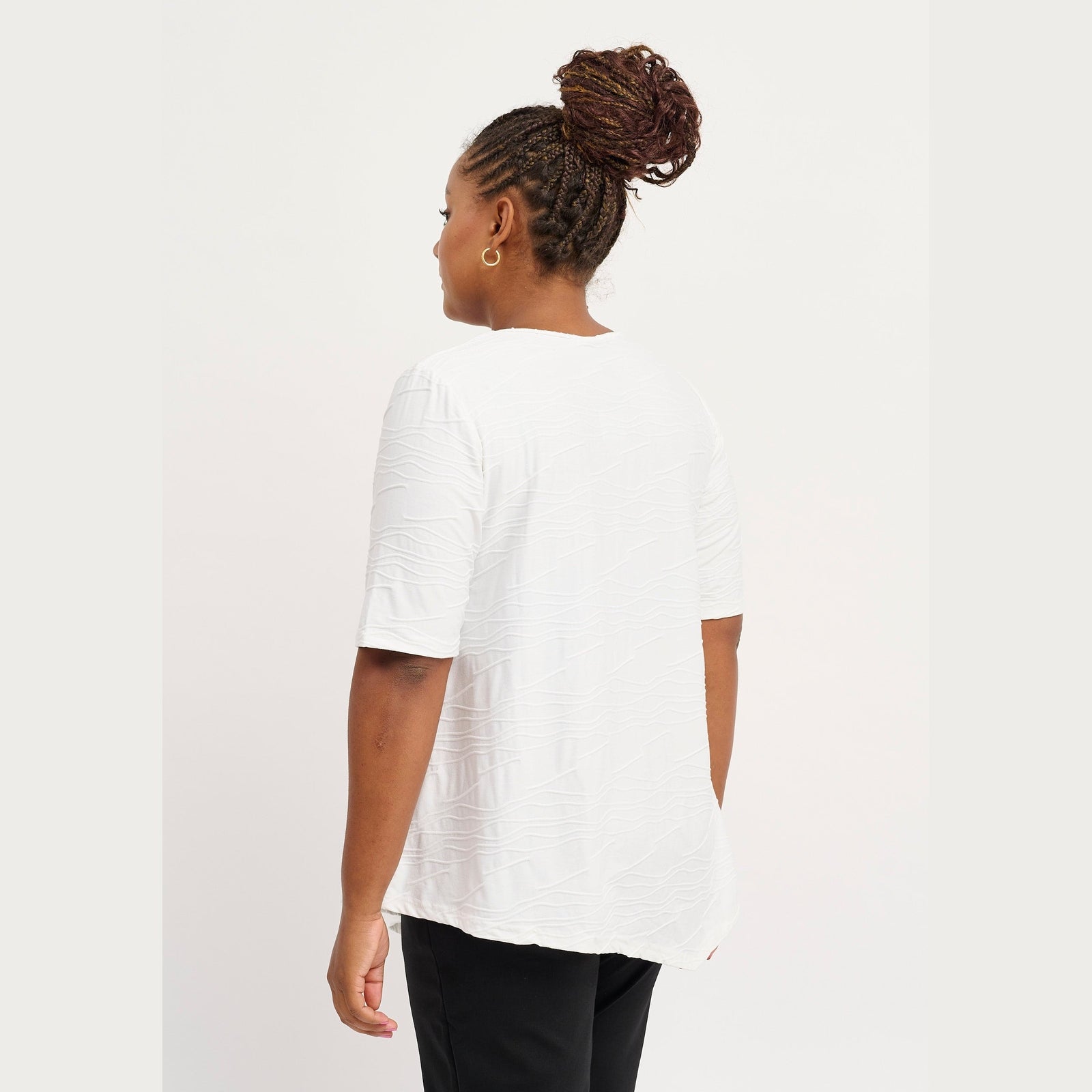 Pont Neuf PNMagrethe Ava Bluser 101 White