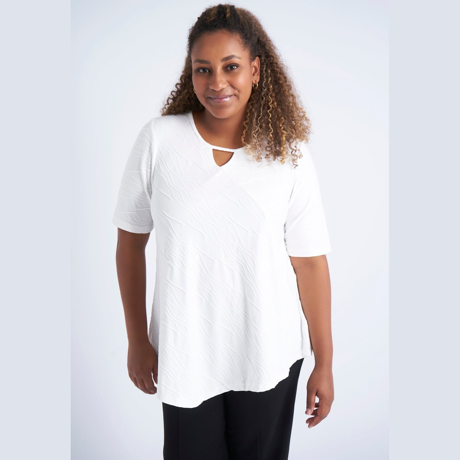 Pont Neuf PNMagrethe Ava Bluser 101 White