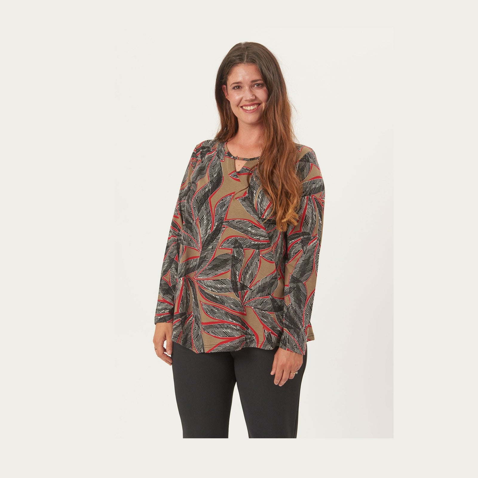 Pont Neuf PNMagrethe Mie Bluser 113 Taupe