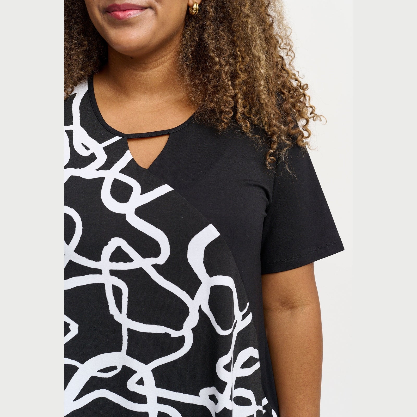 Pont Neuf PNMagrethe Sia Bluser 999 Black