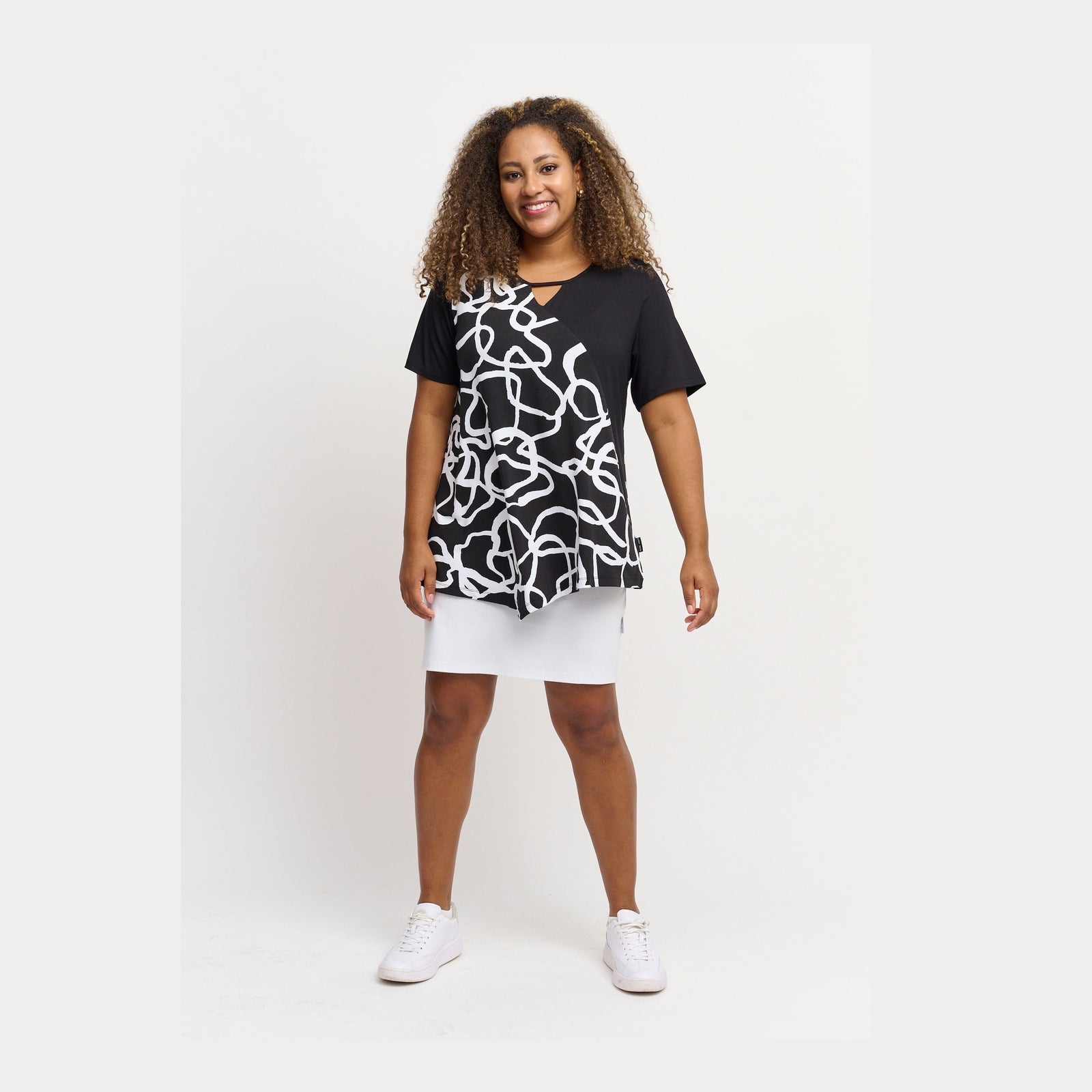 Pont Neuf PNMagrethe Sia Bluser 999 Black