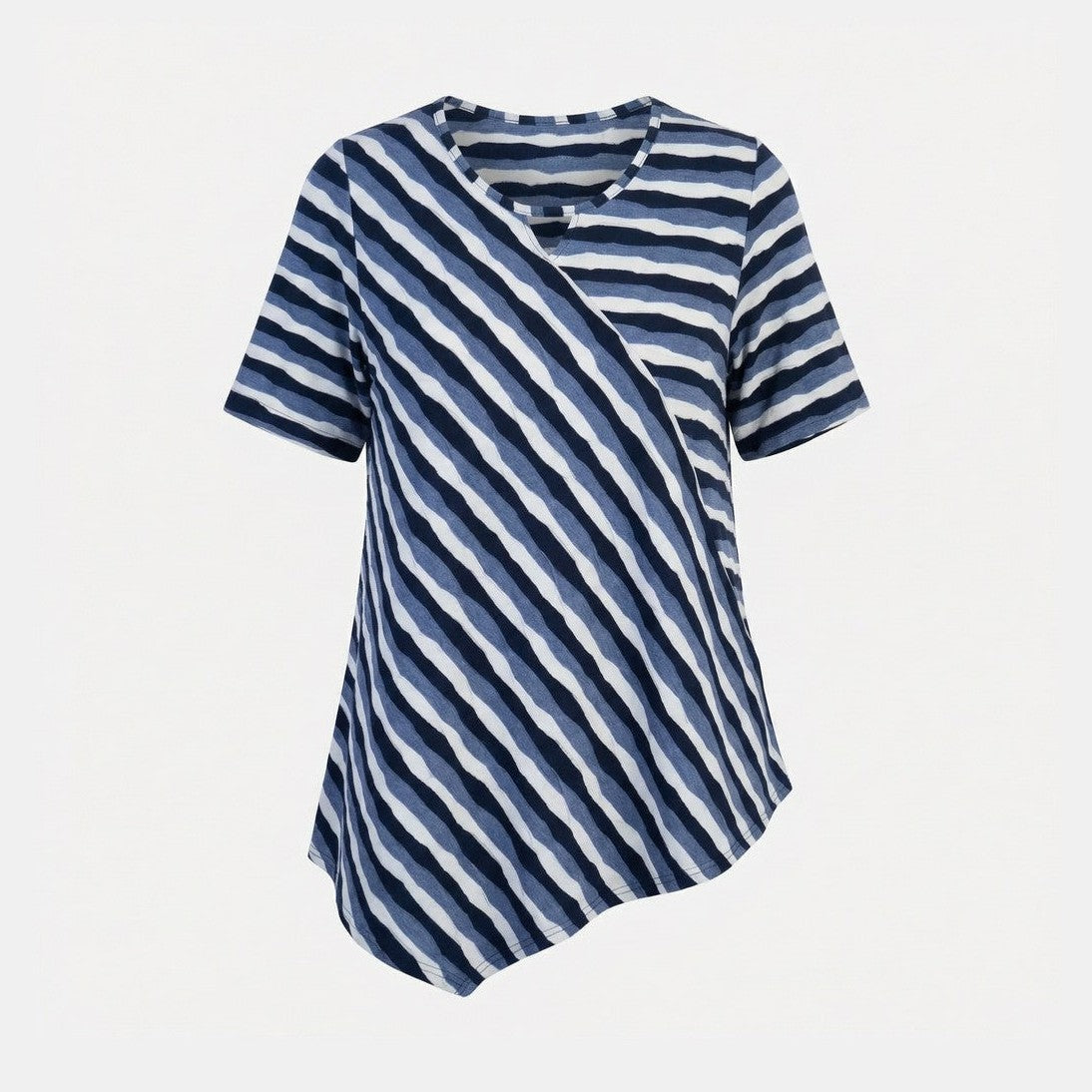 Pont Neuf PNMagrethe Sia Bluser 5275 Denim blue
